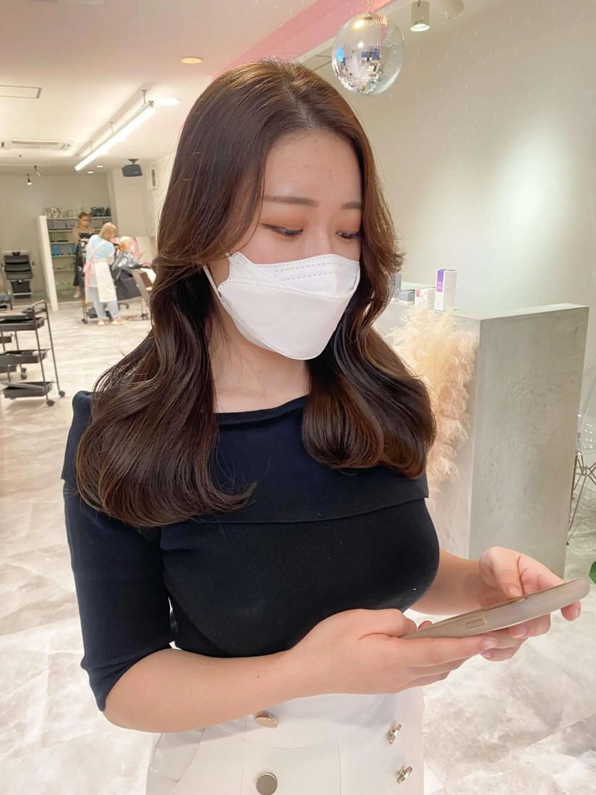 ロング 髪質改善韓国レイヤー SHIORI🦋のヘアスタイル