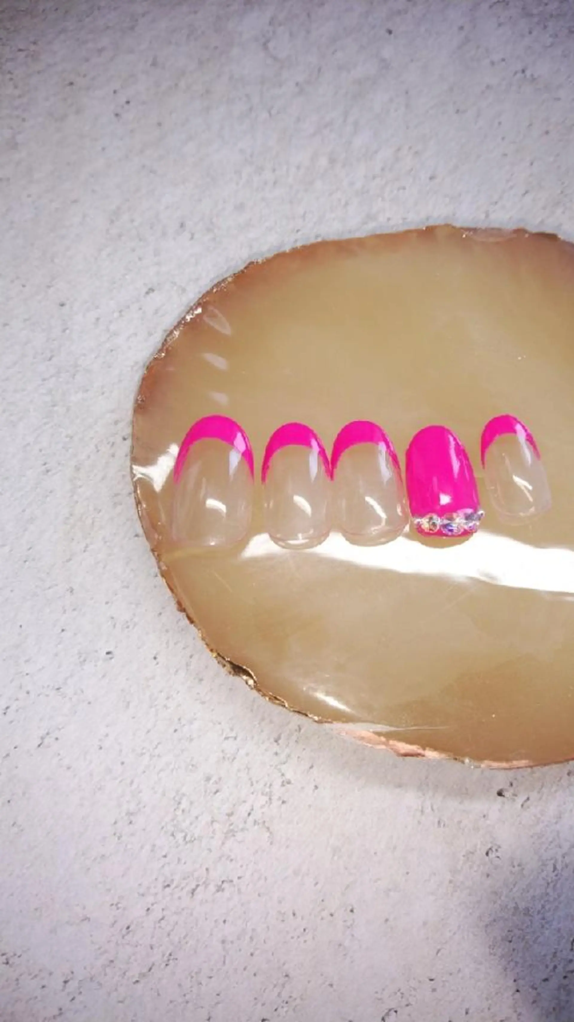 ネイル フレンチネイル ワンカラーネイル Nail salon Yuliyのネイルデザイン