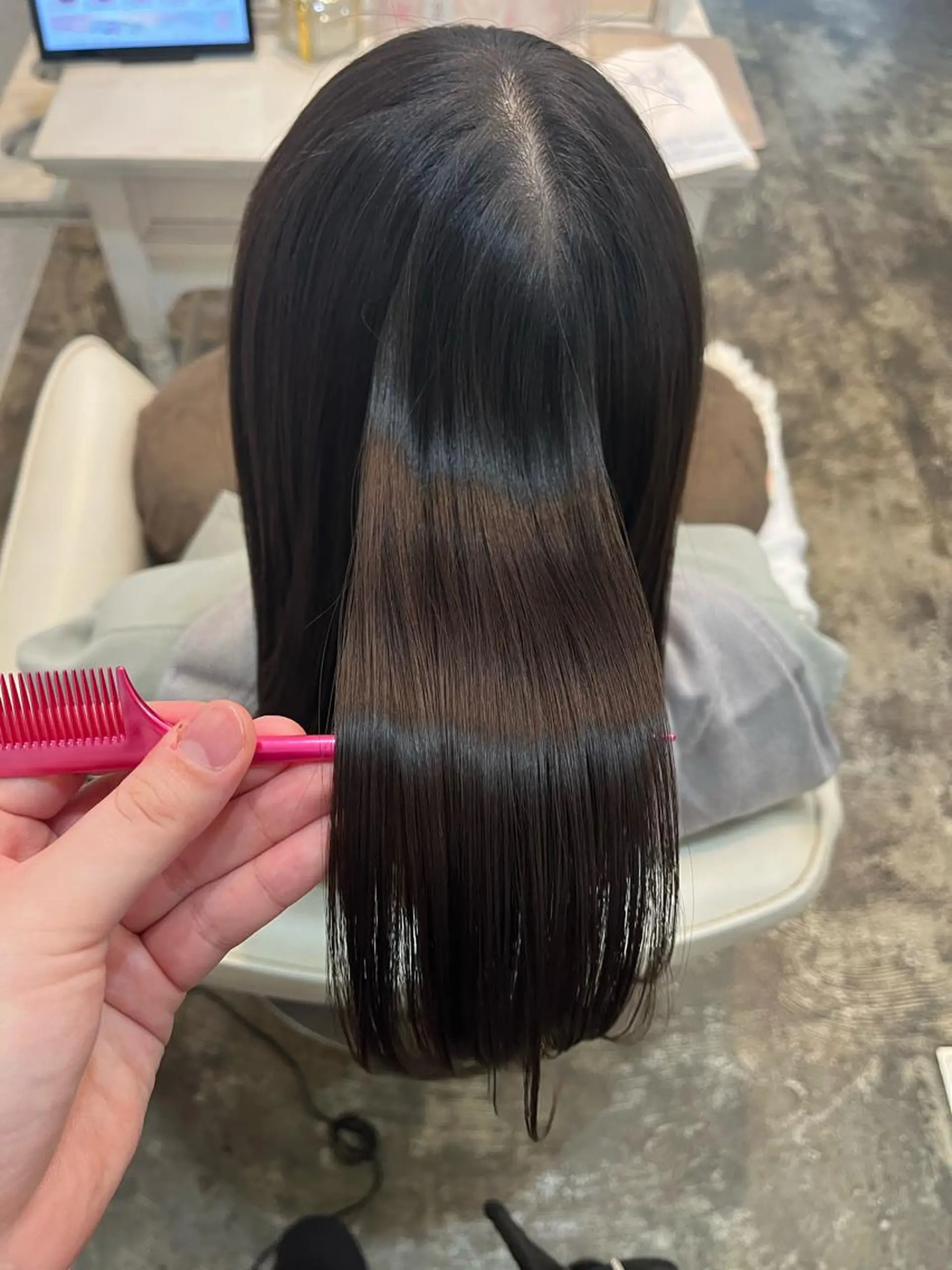 ミディアム ブリーチモデル募集 ʟᴇɪ.れいのヘアスタイル