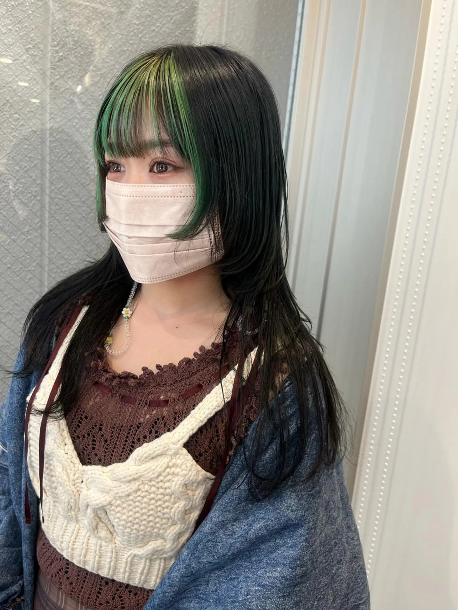 ロング カラー ウルフカット ウルフカット／吉村 桃子のヘアスタイル