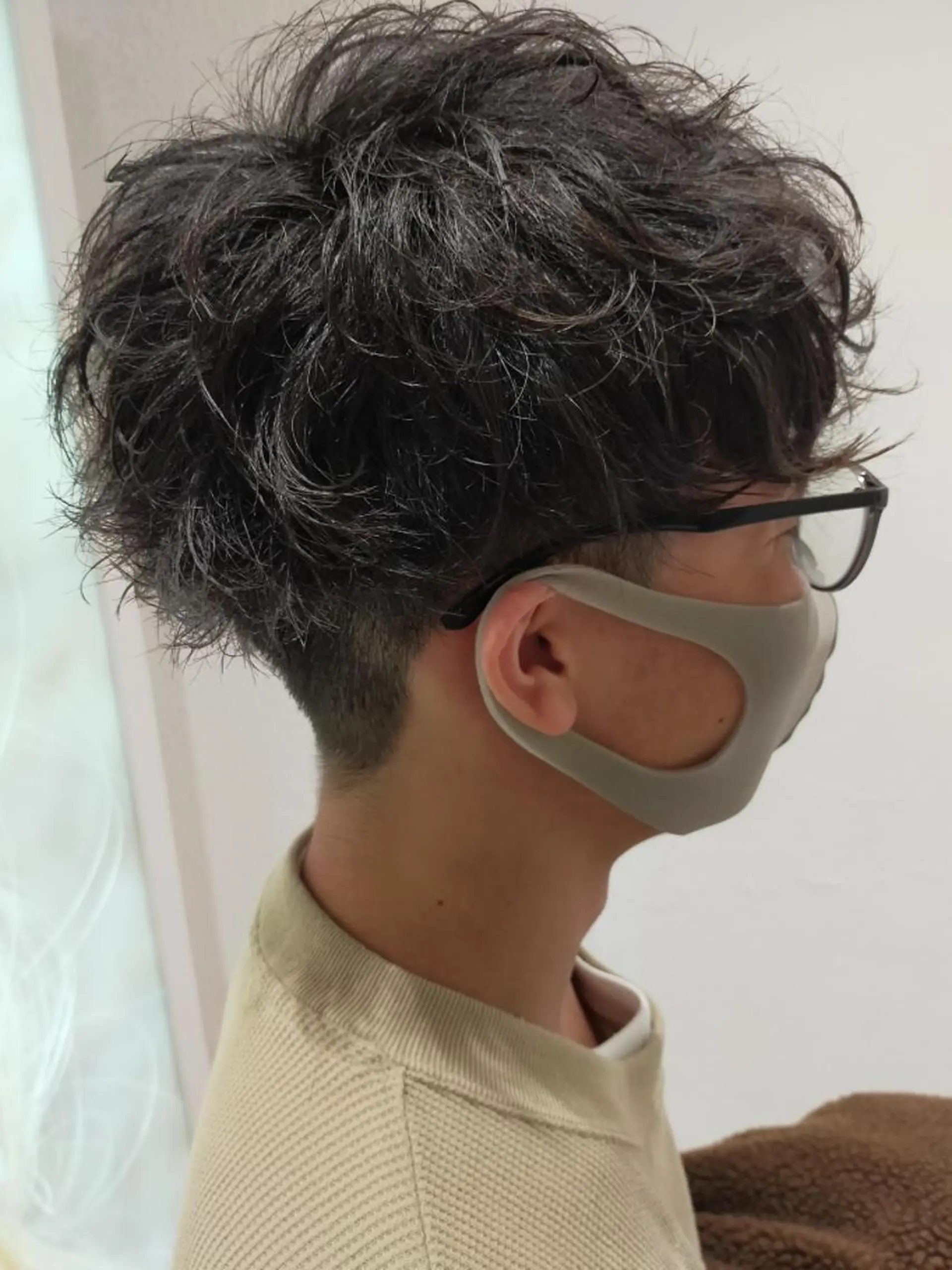 メンズ パーマ Ash 店長 木村 和人のヘアスタイル