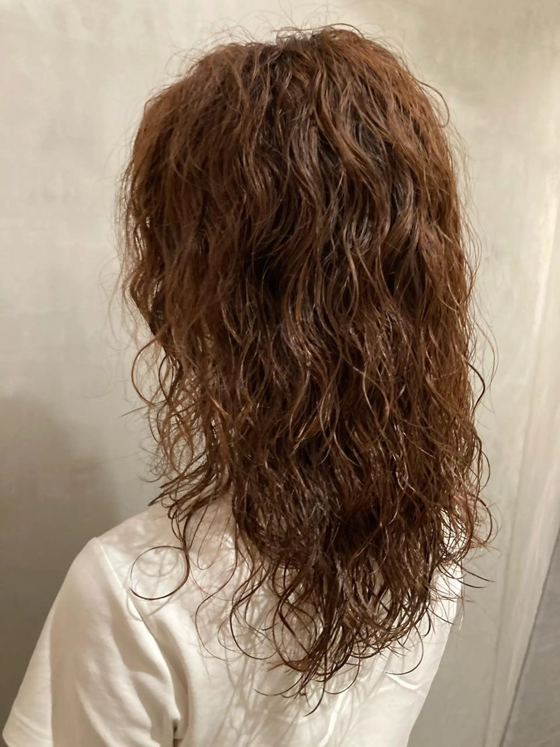 ロング パーマ 🛑柔らか透明感 カラー🛑大谷のヘアスタイル