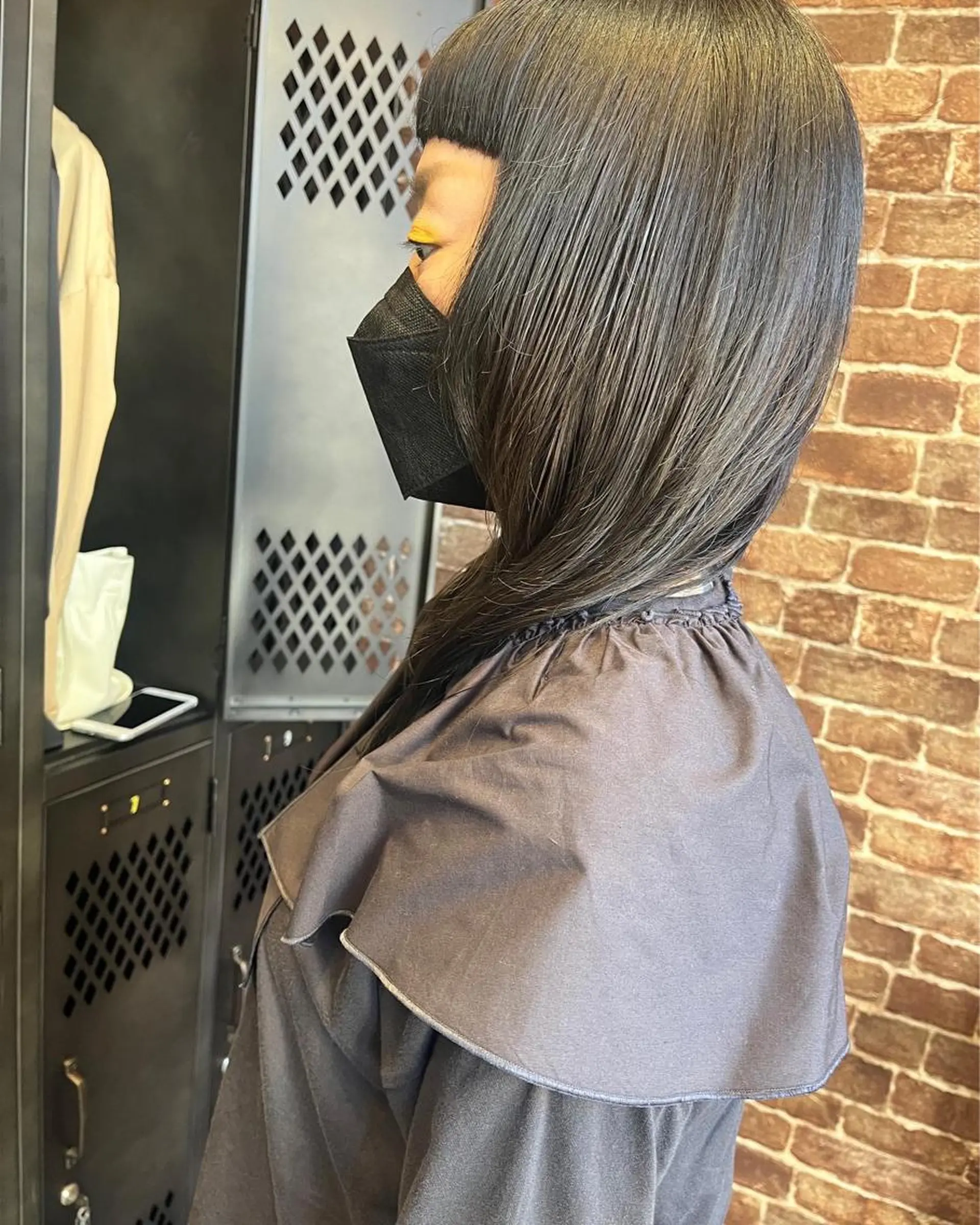 ミディアム カラー パーマ ヘアアレンジ メンズ キッズ ネイル マツエク・マツパ アイブロウ メンズブリーチ メンズハイライト メンズインナーカラー メンズ韓国風 ブリーチ カット 久木原 ゆりのヘアスタイル