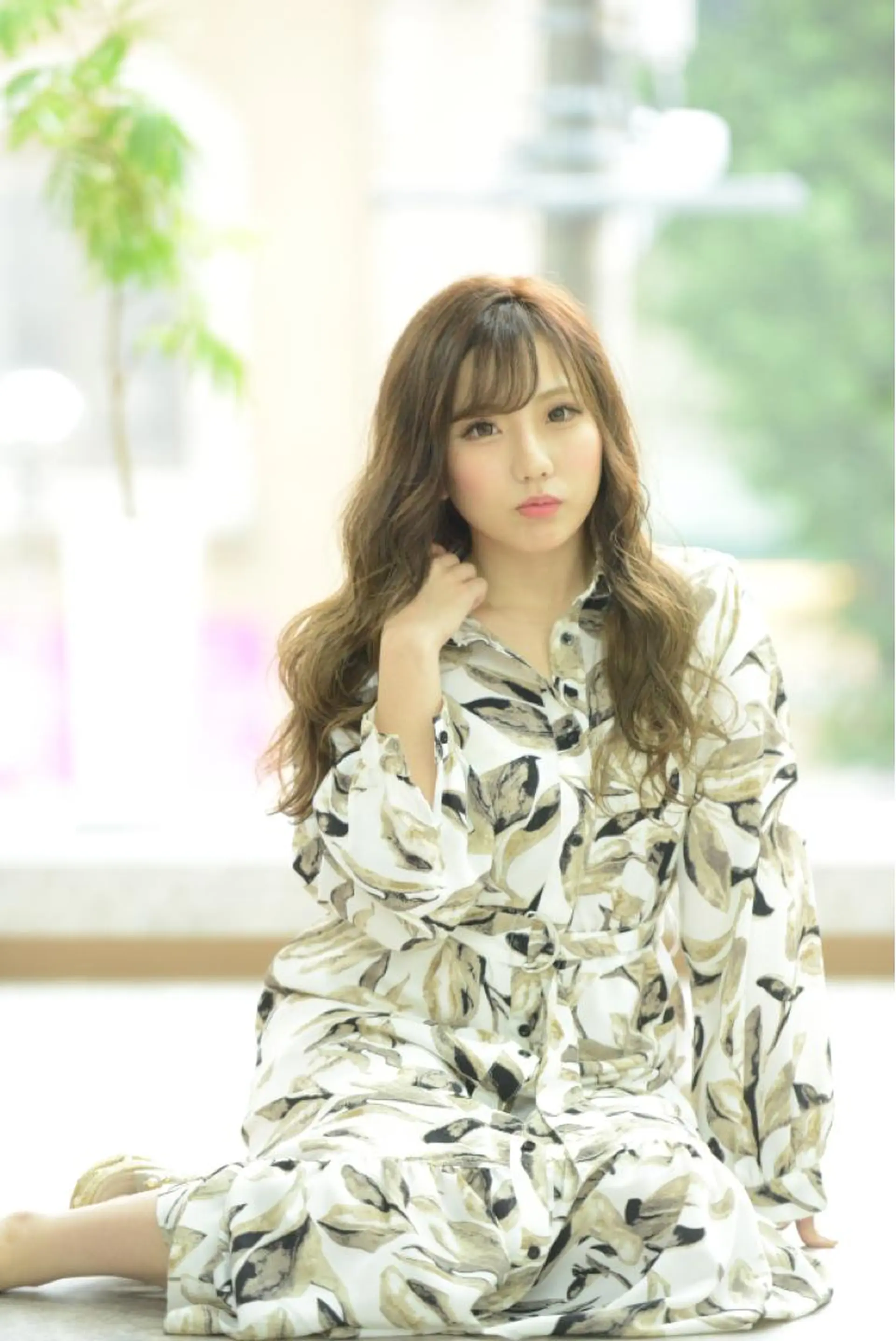 ロング カラー パーマPrivate SalonNoa名駅のヘアスタイル