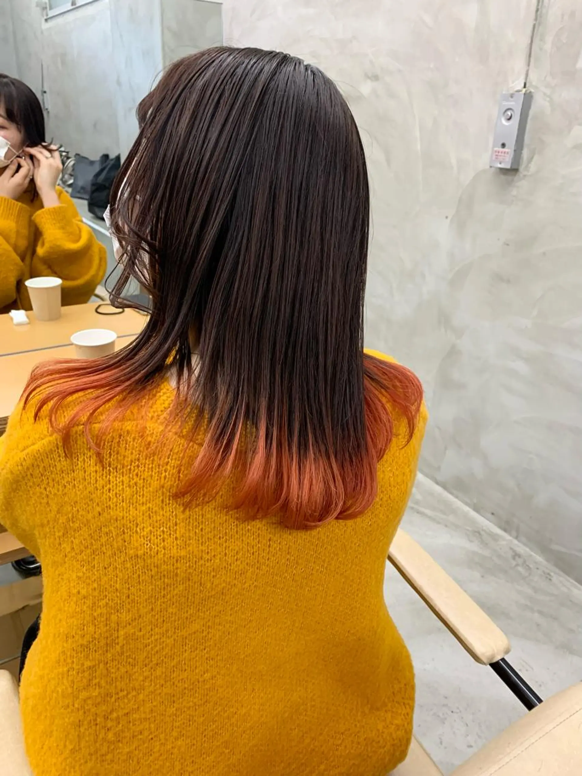 セミロング カラー suu所属・🐝 hachi🐝のヘアスタイル