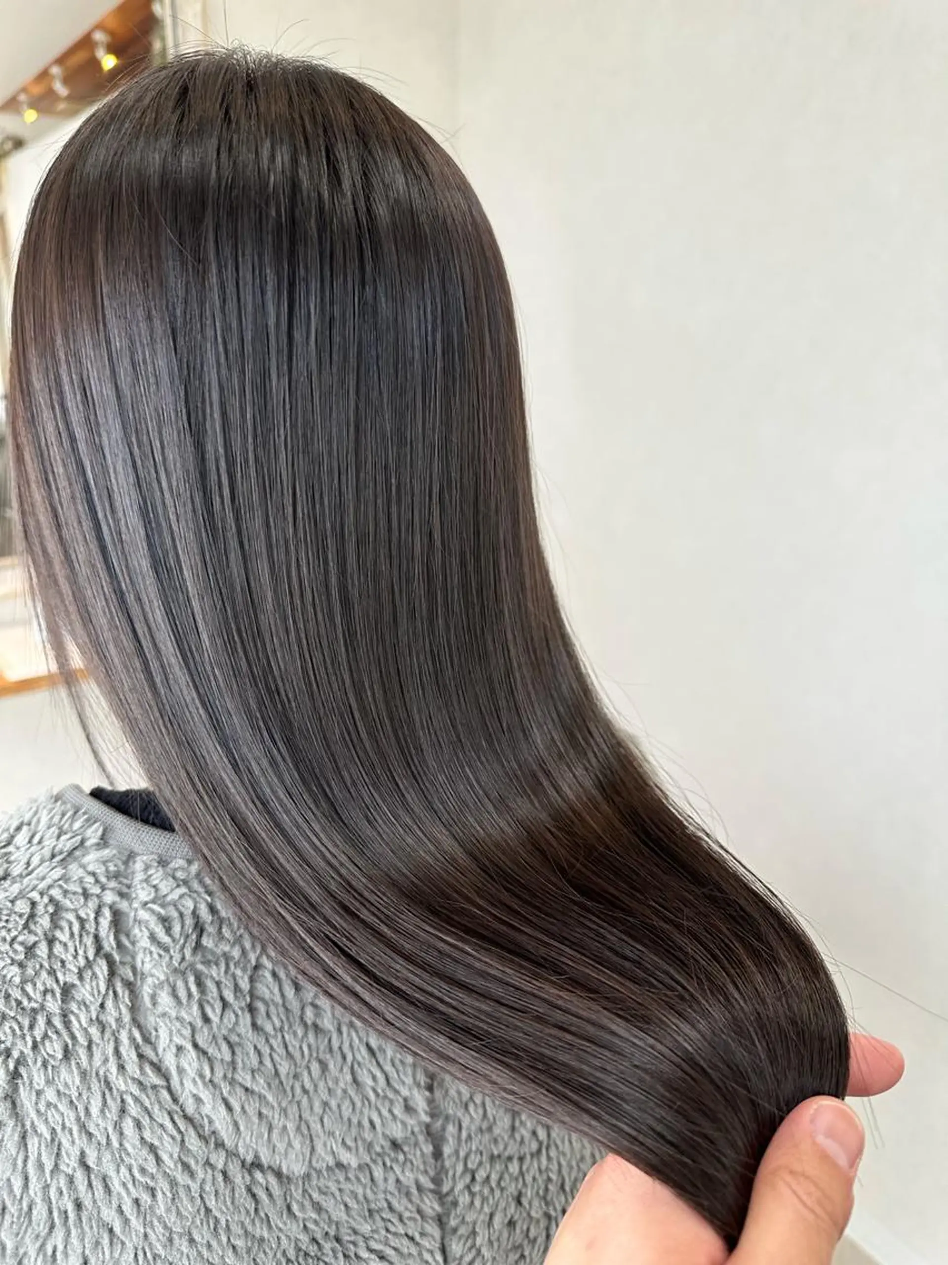 セミロング カラー カット ヘアカラー トリートメント 池田 雄太 ✨美髪縮毛矯正✨のヘアスタイル