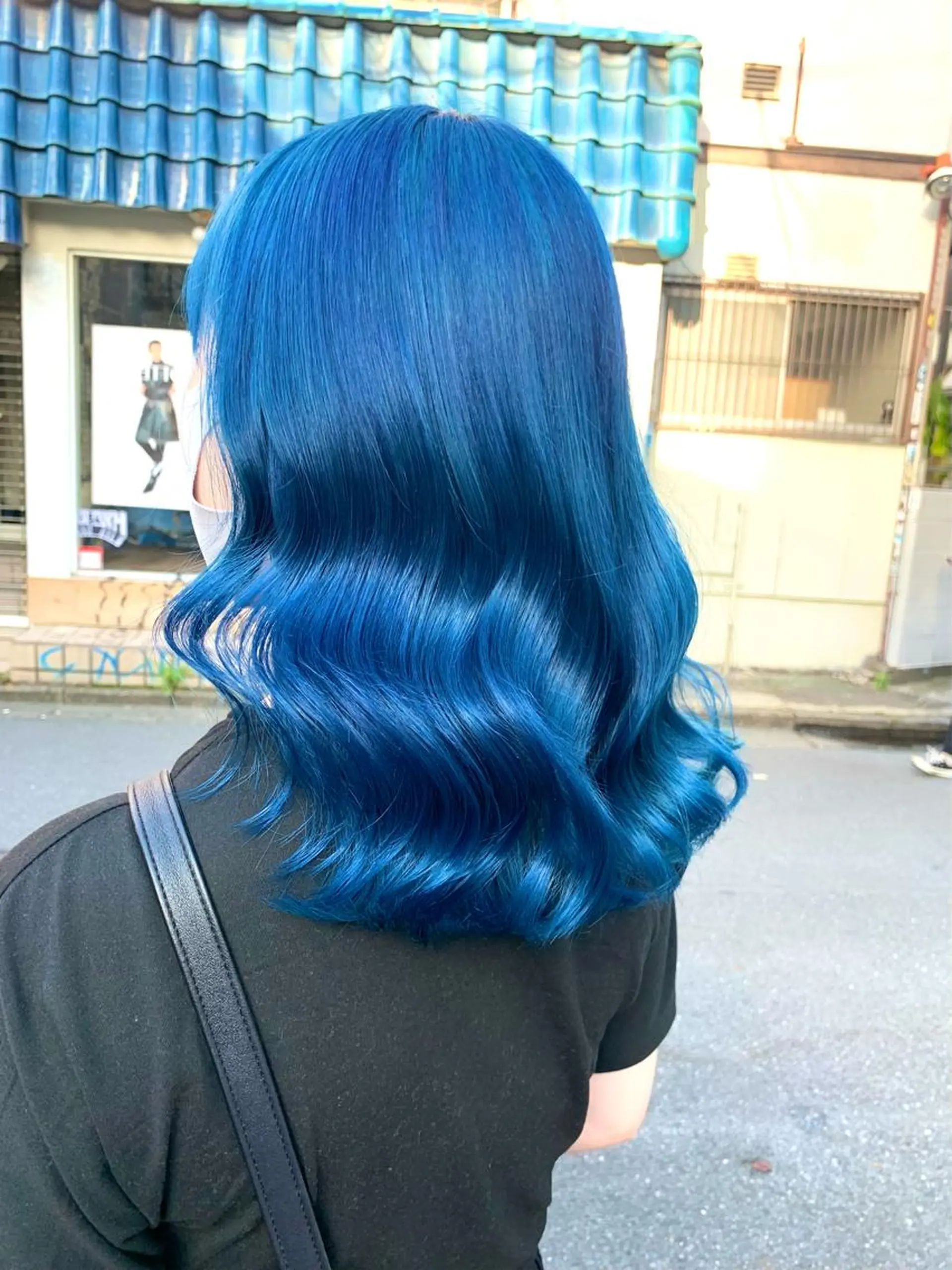 ミディアム カラー ヘアアレンジ ネイル ヘアカラー トリートメント ヘアセット 🌈インナーカラー ‘ショウマ’🌈のヘアスタイル