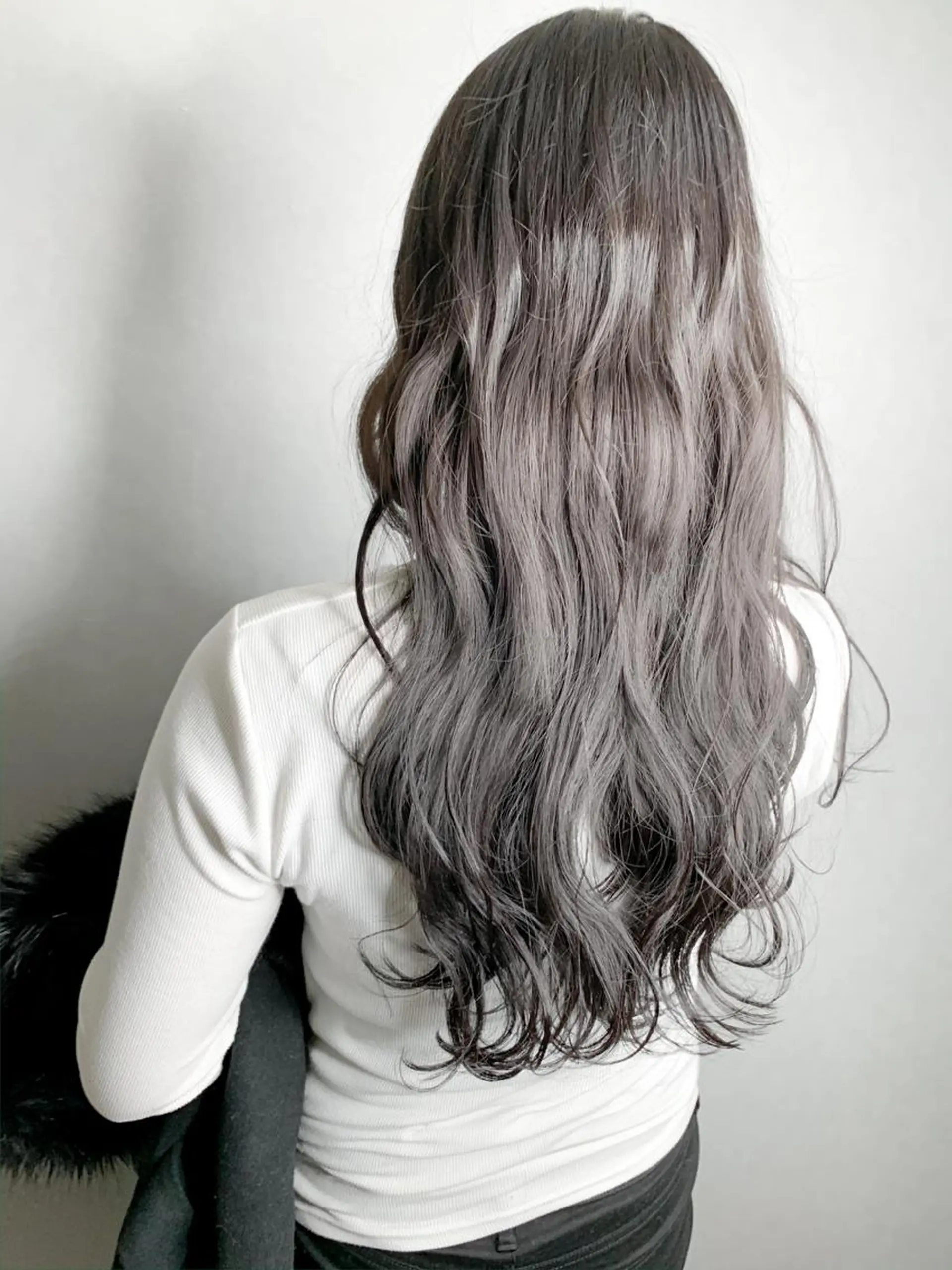 ロング カラー グレージュ ヘアカラー トリートメント 🌈 DAIKI 🌈のヘアスタイル