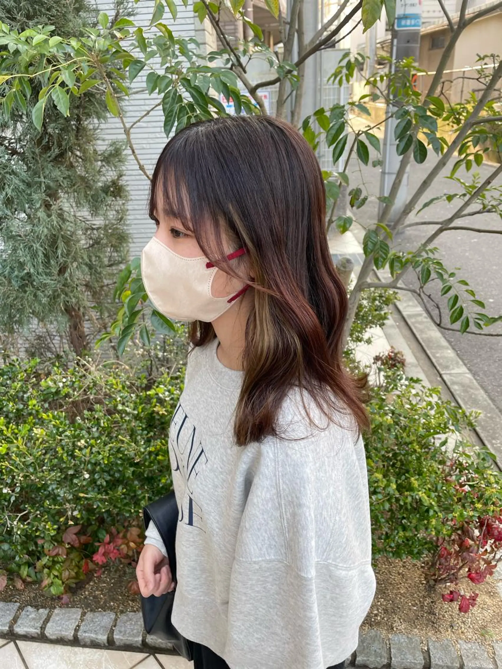 セミロング 亀川蓮 Agu hairのヘアスタイル