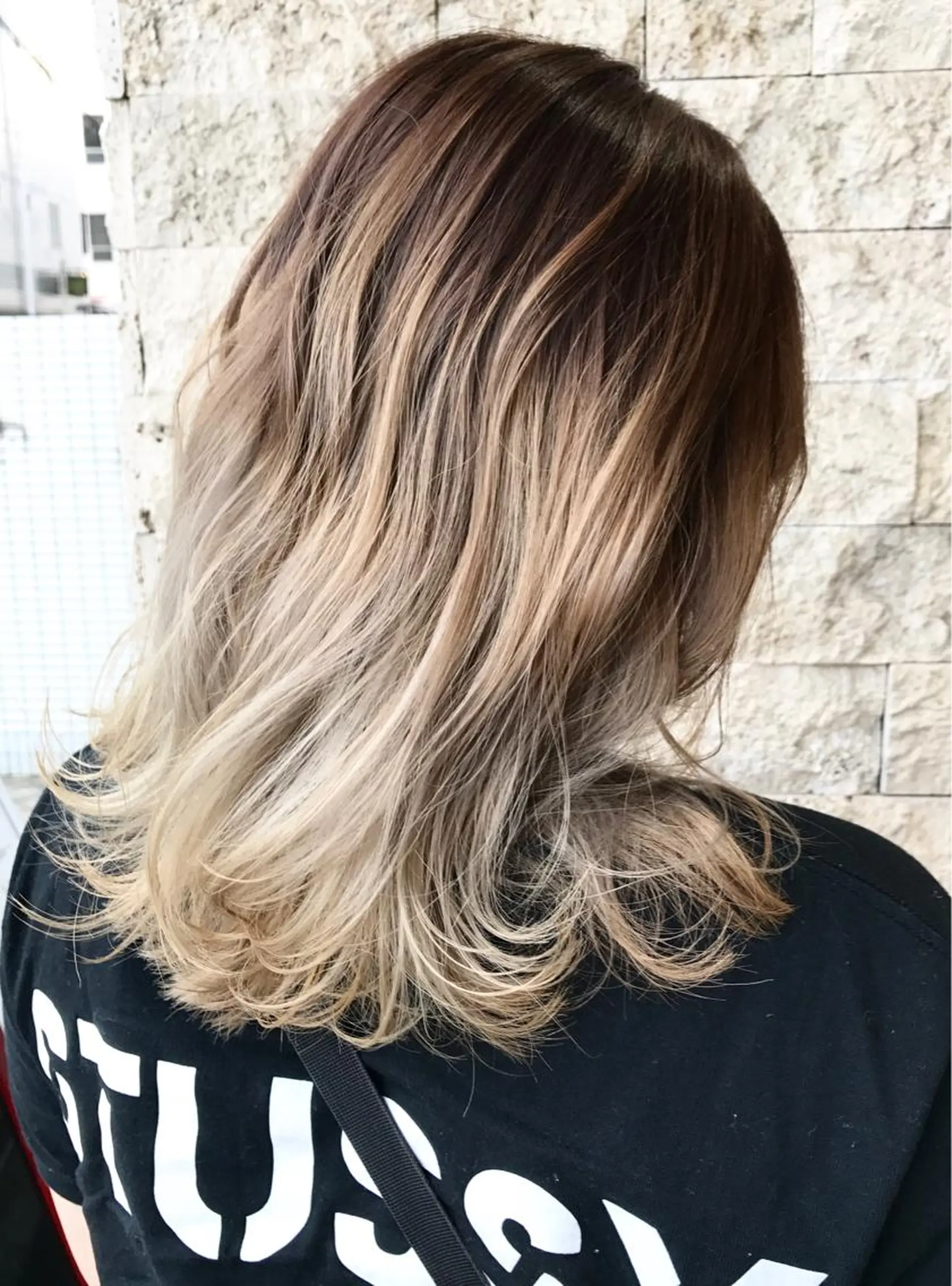 セミロング カラー パーマ ヘアアレンジ メンズ キッズ ネイル マツエク・マツパ カット ヘアカラー トリートメント トップスタイリスト 永尾拓也のヘアスタイル