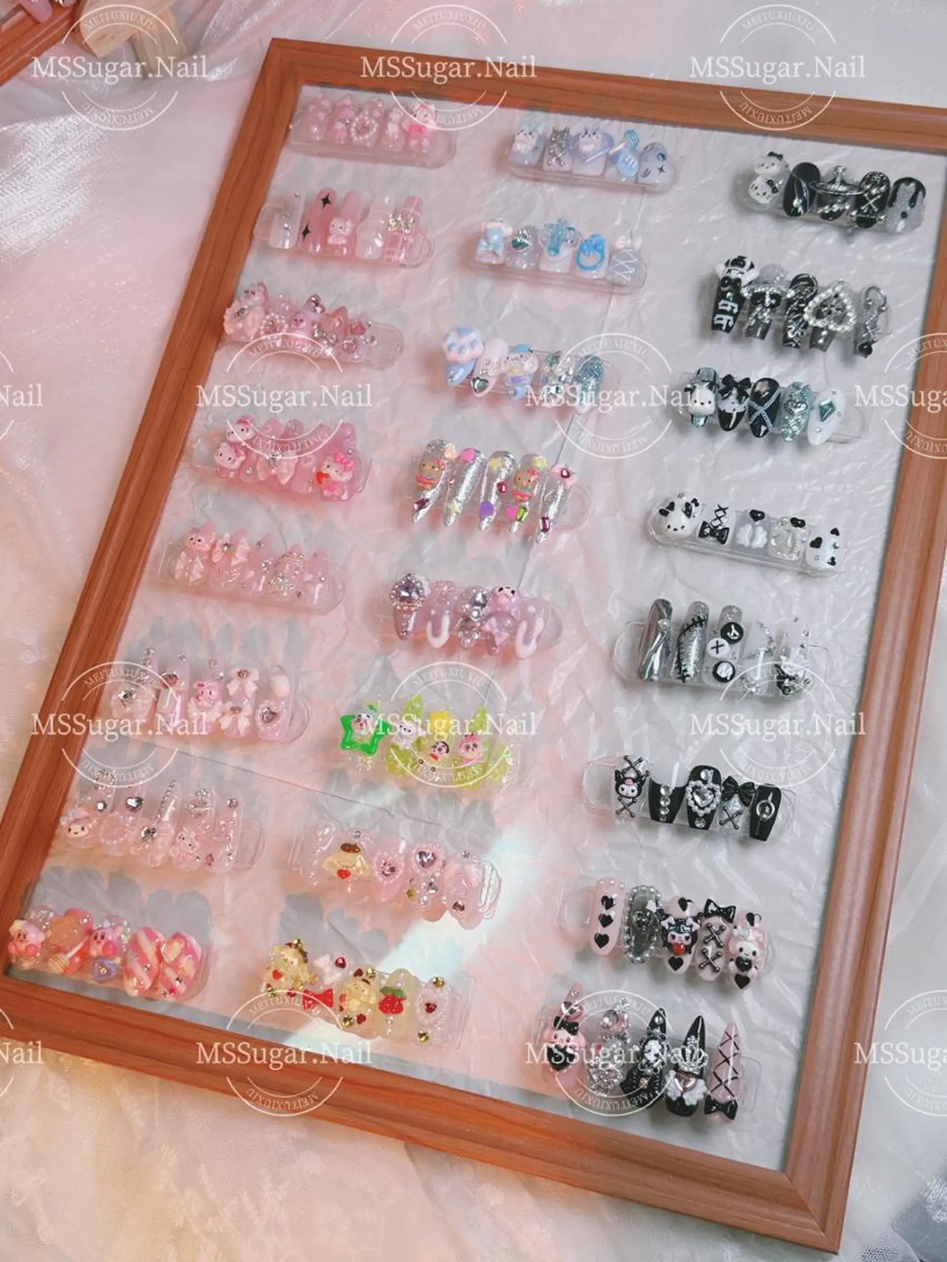 ネイル ロングネイル スカルプネイル ネイルチップ ワンホンネイル MSSugar Nailのネイルデザイン