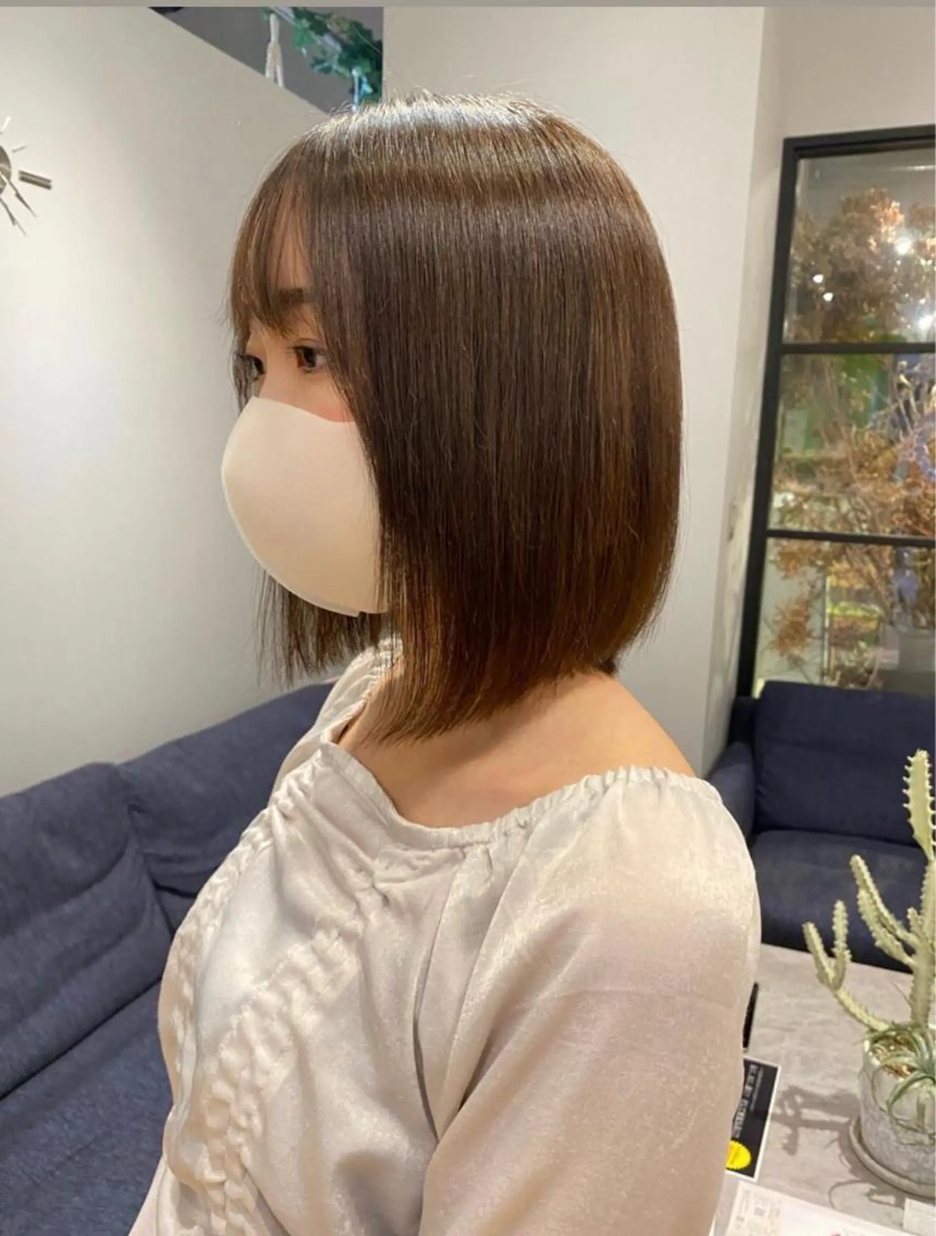 ショート カラー カット ヘアカラー トリートメント Tamagawa Sakiのヘアスタイル