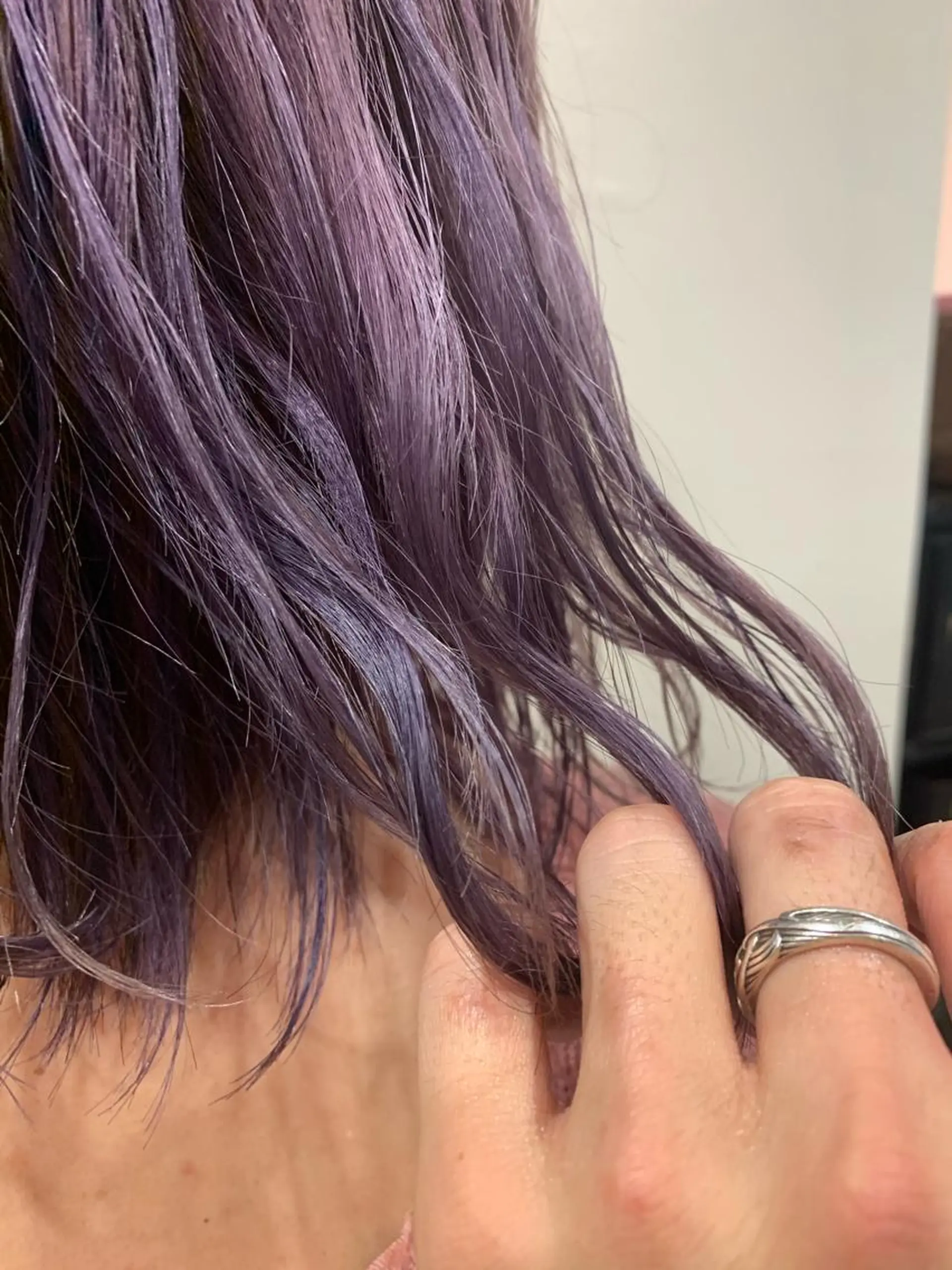 ミディアム ヘアカラー トリートメント ヘッドスパ ヘアセット 大宮/山口 竣也のヘアスタイル