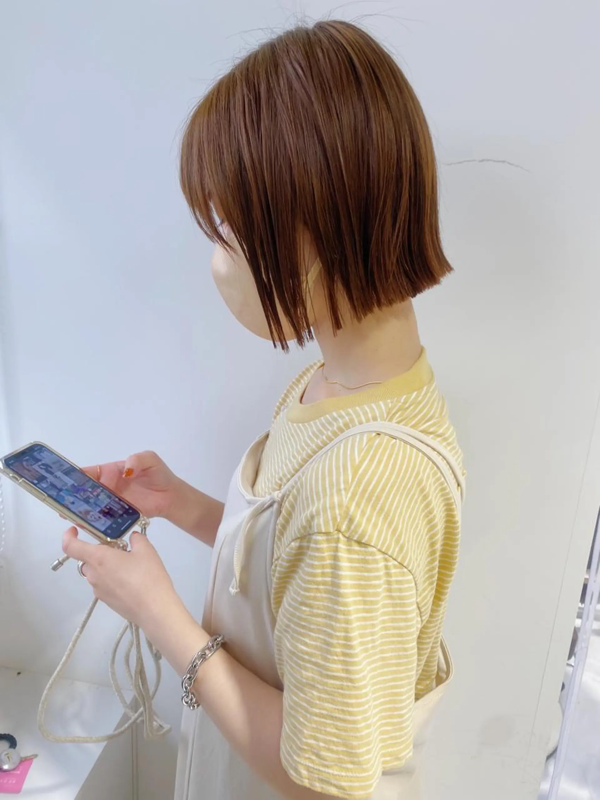 ショート ボブ 新井 広之のヘアスタイル