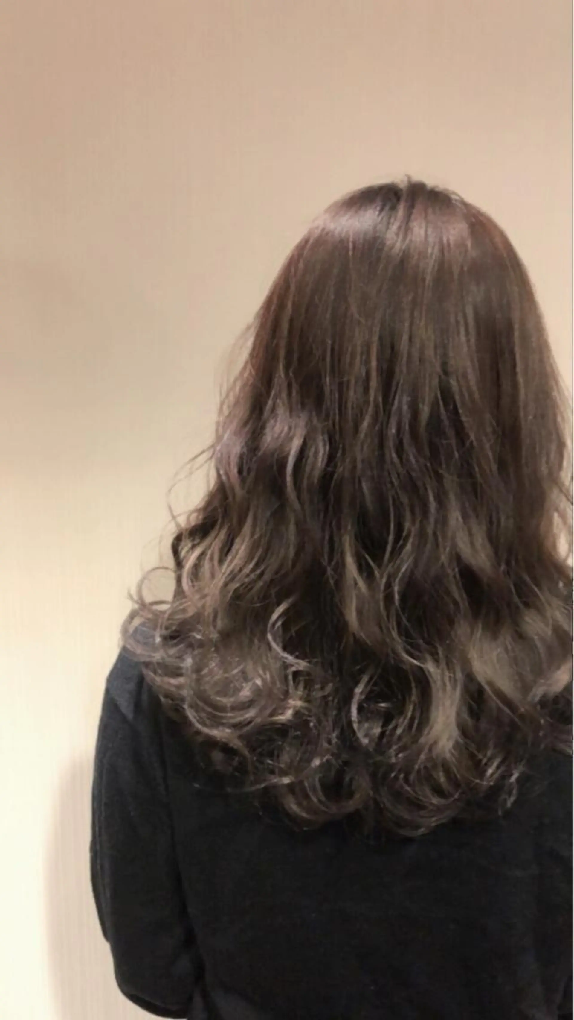 セミロング カラー パーマ ヘアアレンジ 【mokuオーナー】 ちはるのヘアスタイル