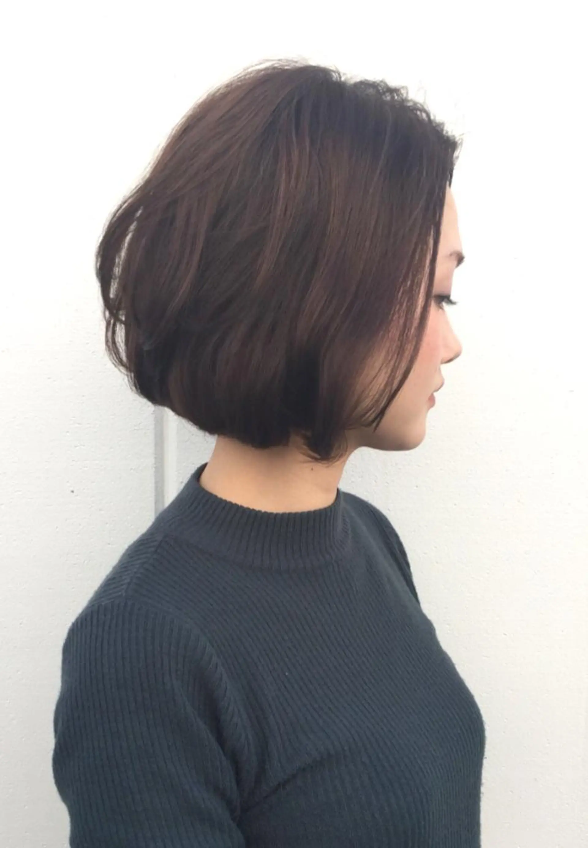 ショート パーマ 福地 礼奈のヘアスタイル