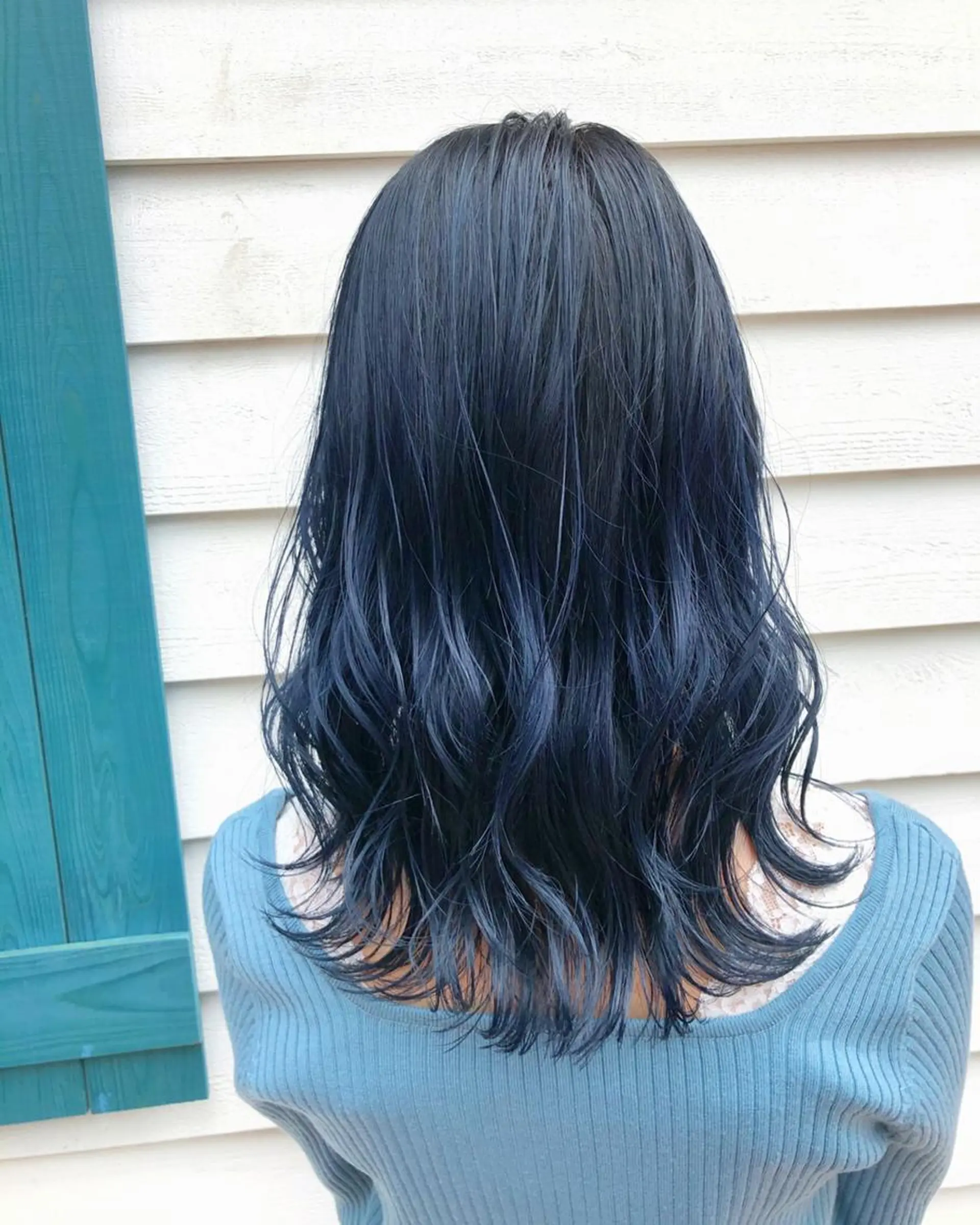 セミロング 山崎 俊介のヘアスタイル