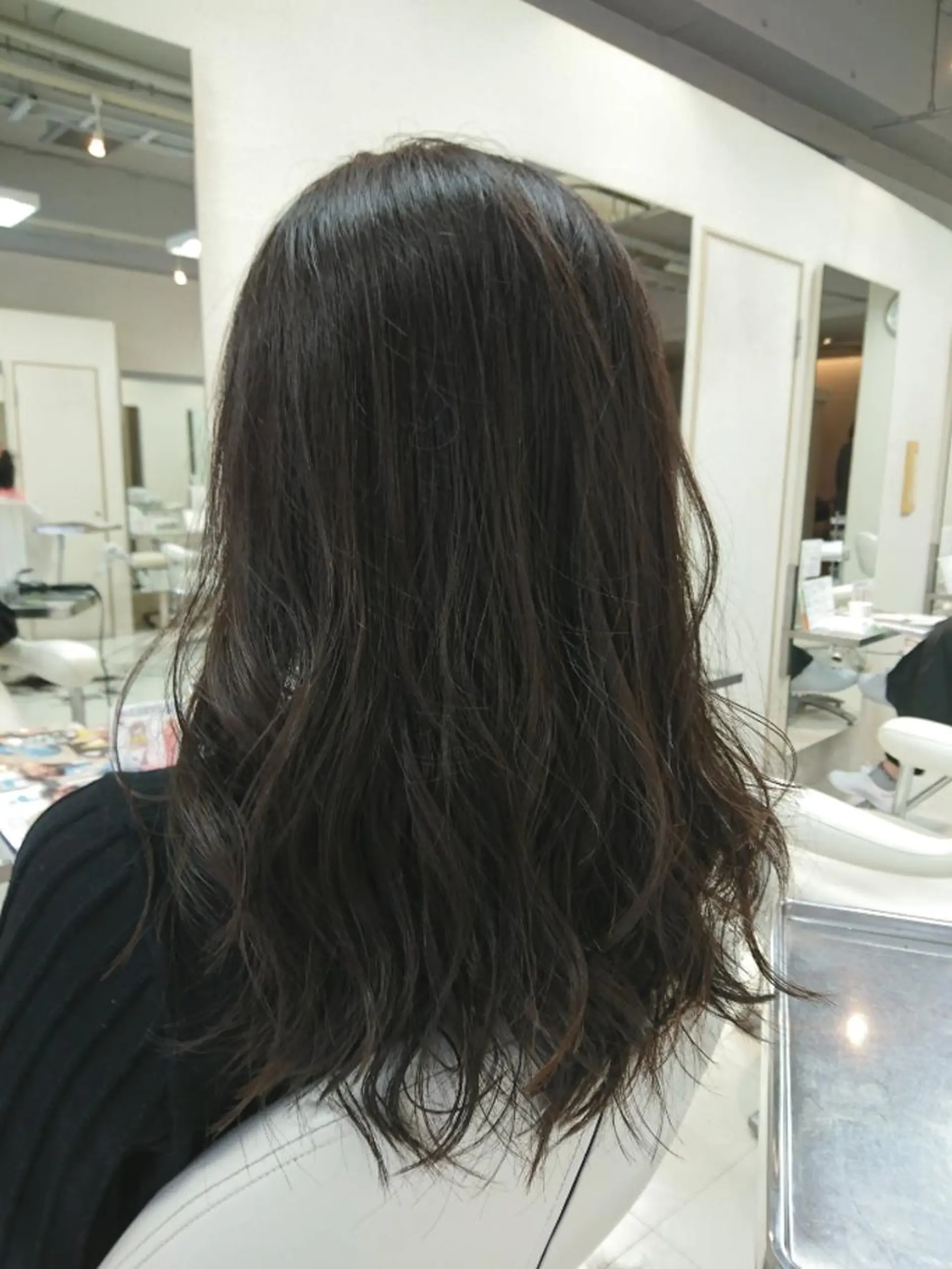 ロング カット nagane sayakaのヘアスタイル