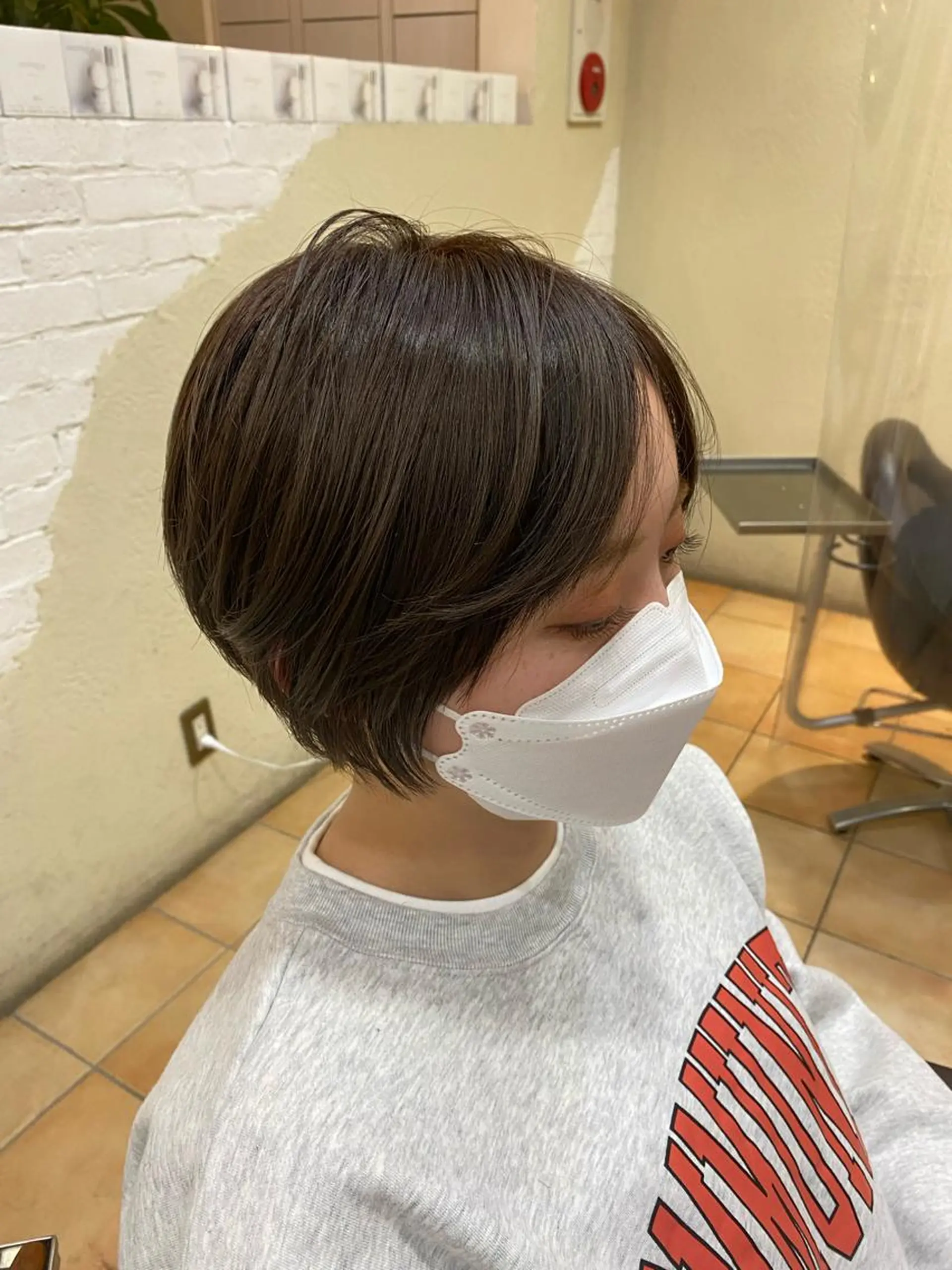 ショート ショートカット パーマ石井のヘアスタイル