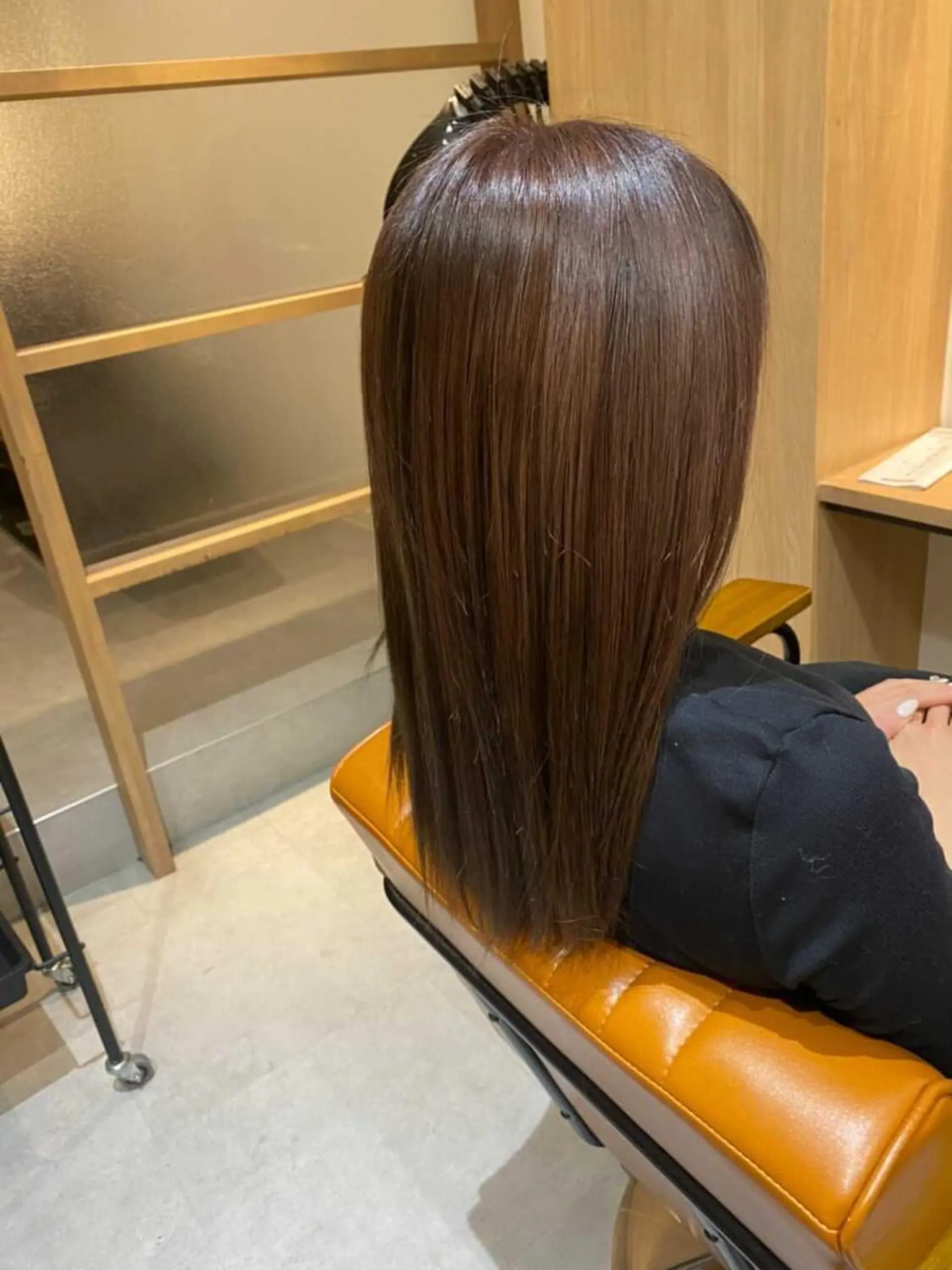 セミロング カラー 森田 尚貴のヘアスタイル