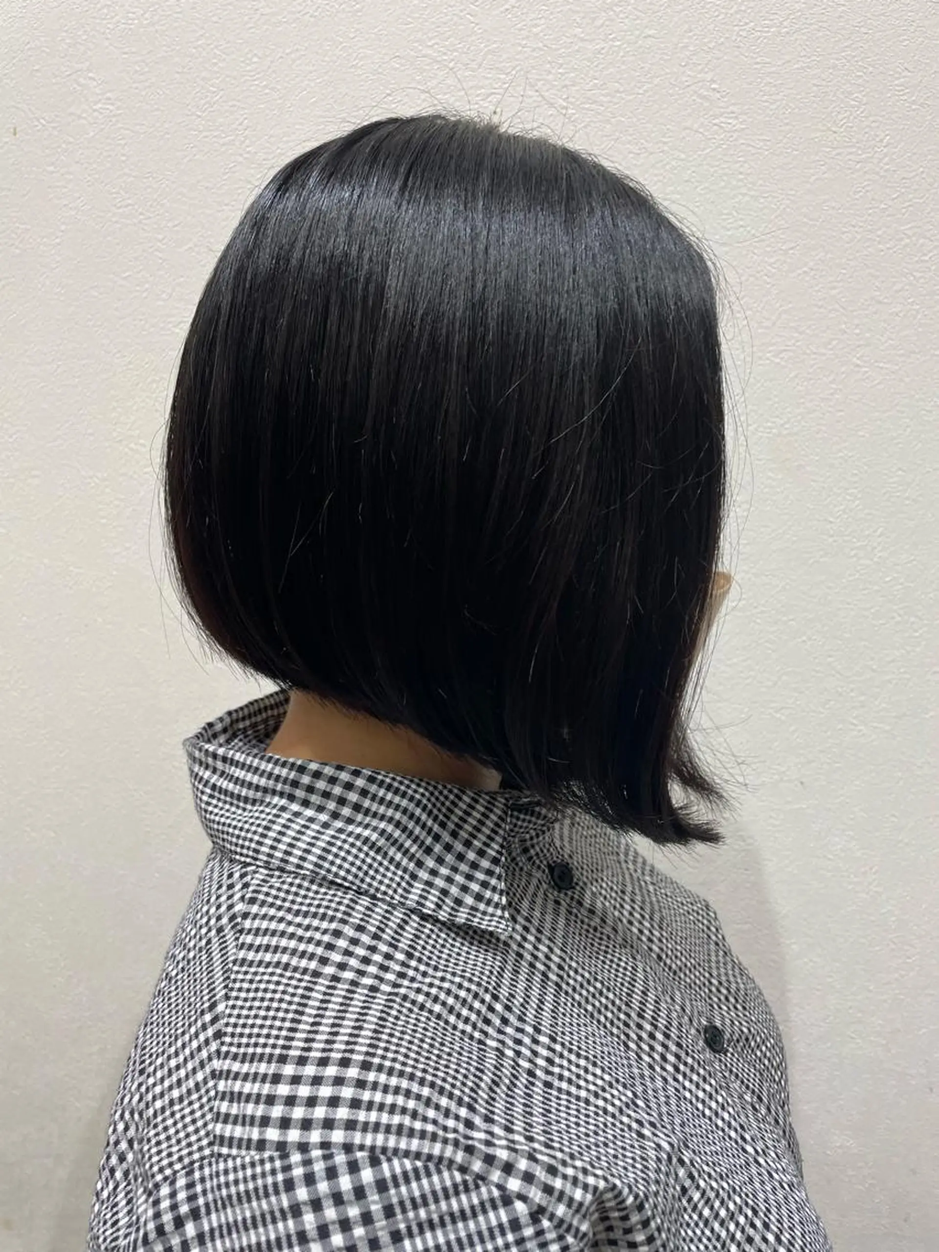 ショート 前下がりボブ ボブ カット ナチュラルカラー 児玉優香のヘアスタイル