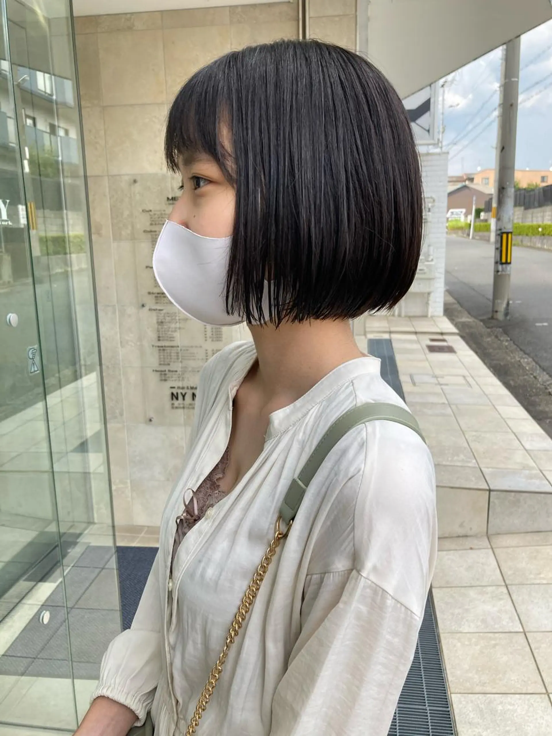 ショート ボブ カット トリートメント 田中 あかねのヘアスタイル