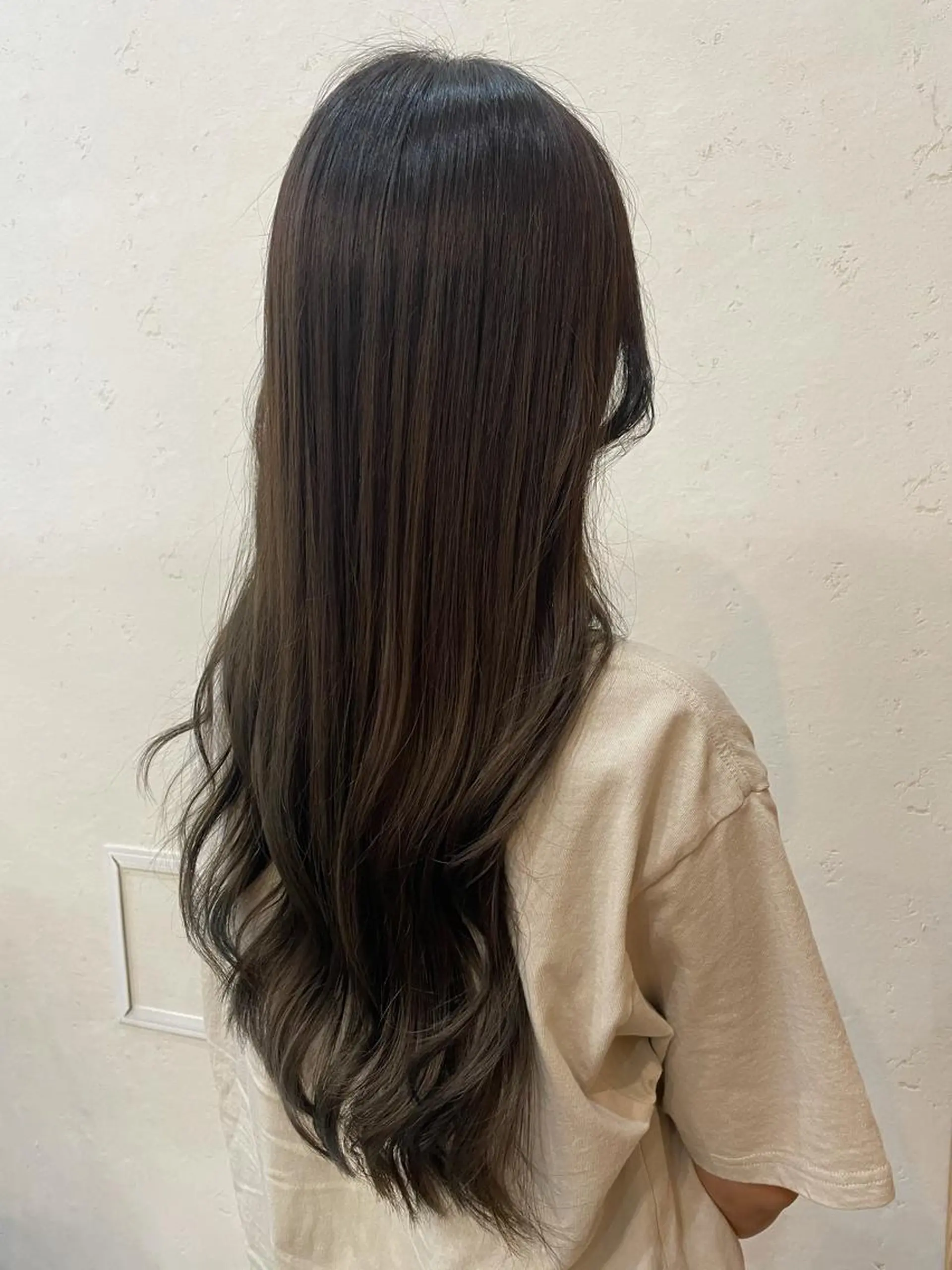 ロング カット ヘアカラー トリートメント 前田リサコ🌹 ✨艶髪職人のヘアスタイル