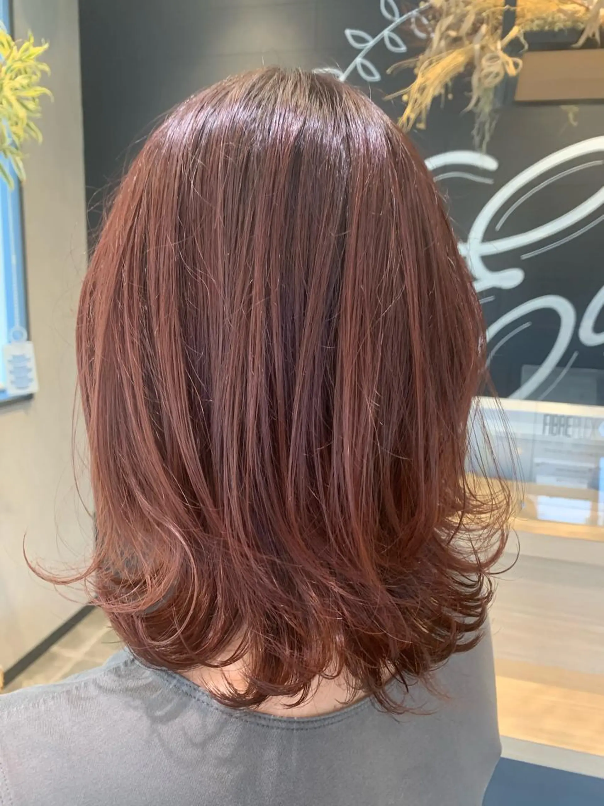 ショート カラー ブリーチ ブリーチなしカラー ピンクカラー 名古屋／デザイン／ ブリーチ/松井亮磨のヘアスタイル