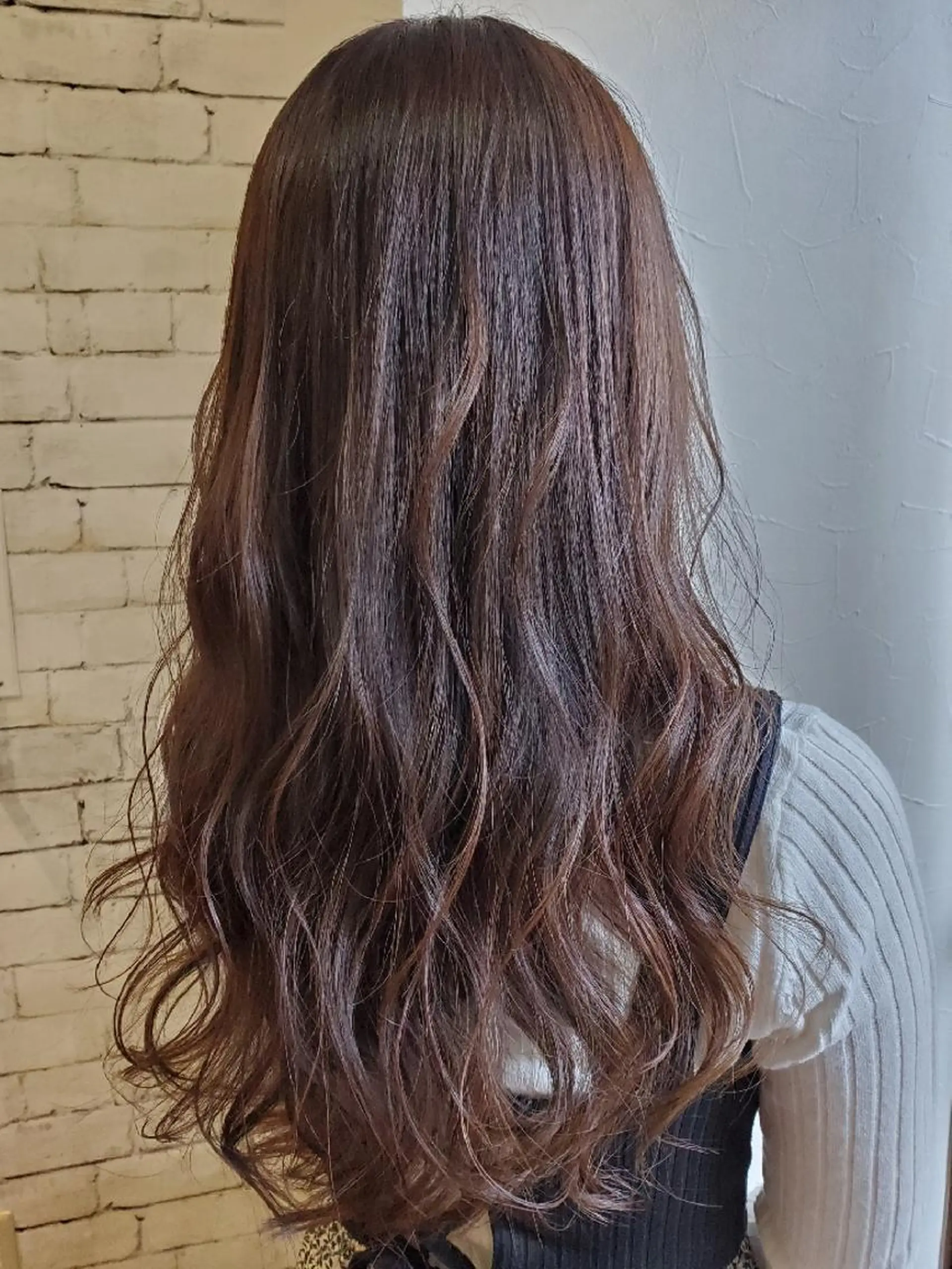 ロング カット ヘアカラー まとまり💯悩み改善 ★松本尚弥★店長のヘアスタイル