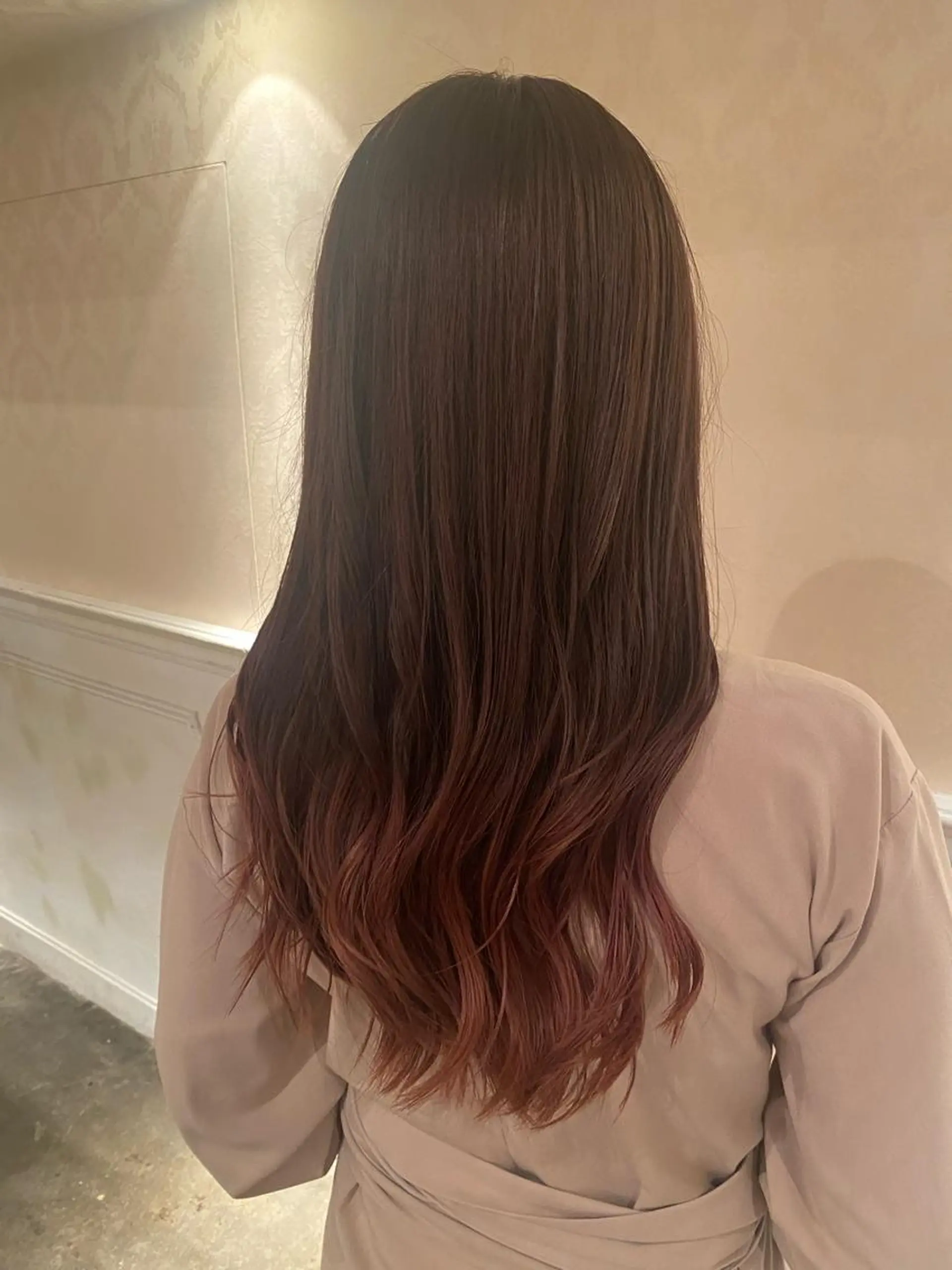ロング ヘアカラー 髪質改善／美髪矯正 林田和真のヘアスタイル