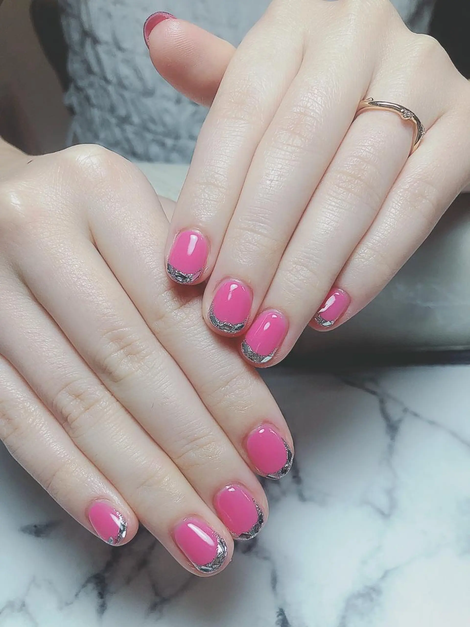 ネイル アートネイル ジェルネイル ニュアンスネイル パラジェル Nailist Honamiのネイルデザイン