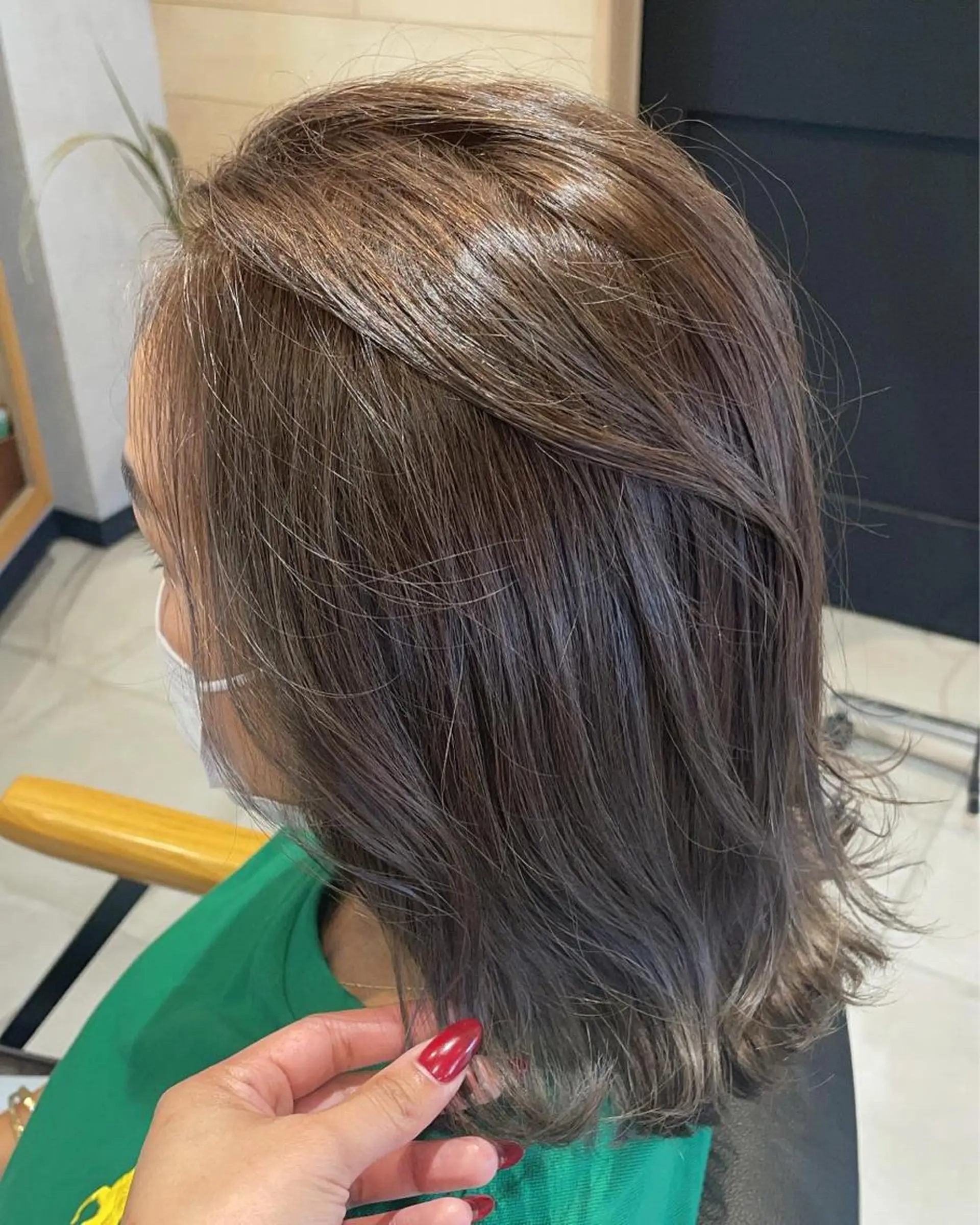 ミディアム アッシュ カンゴールサロン パストールのマツエク・マツパデザイン