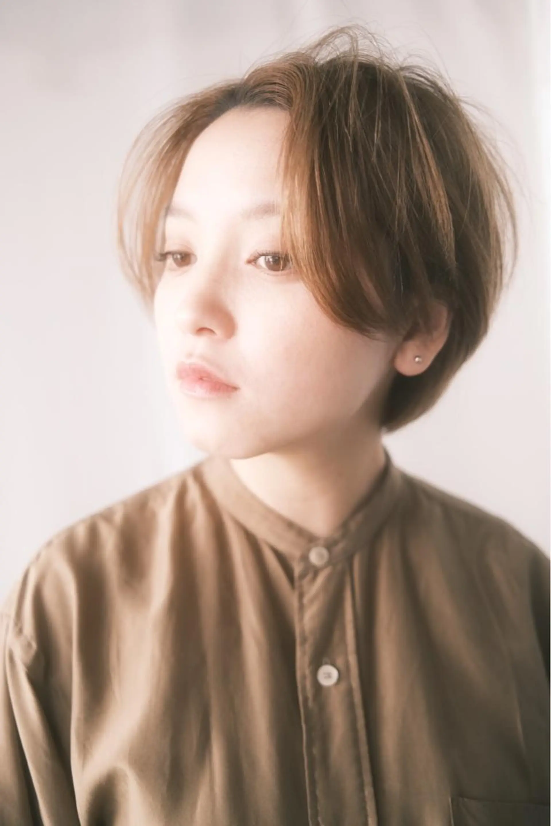ショート カラー パーマ ショートボブ髪質改善 縮毛矯正のプロ山道潤のヘアスタイル