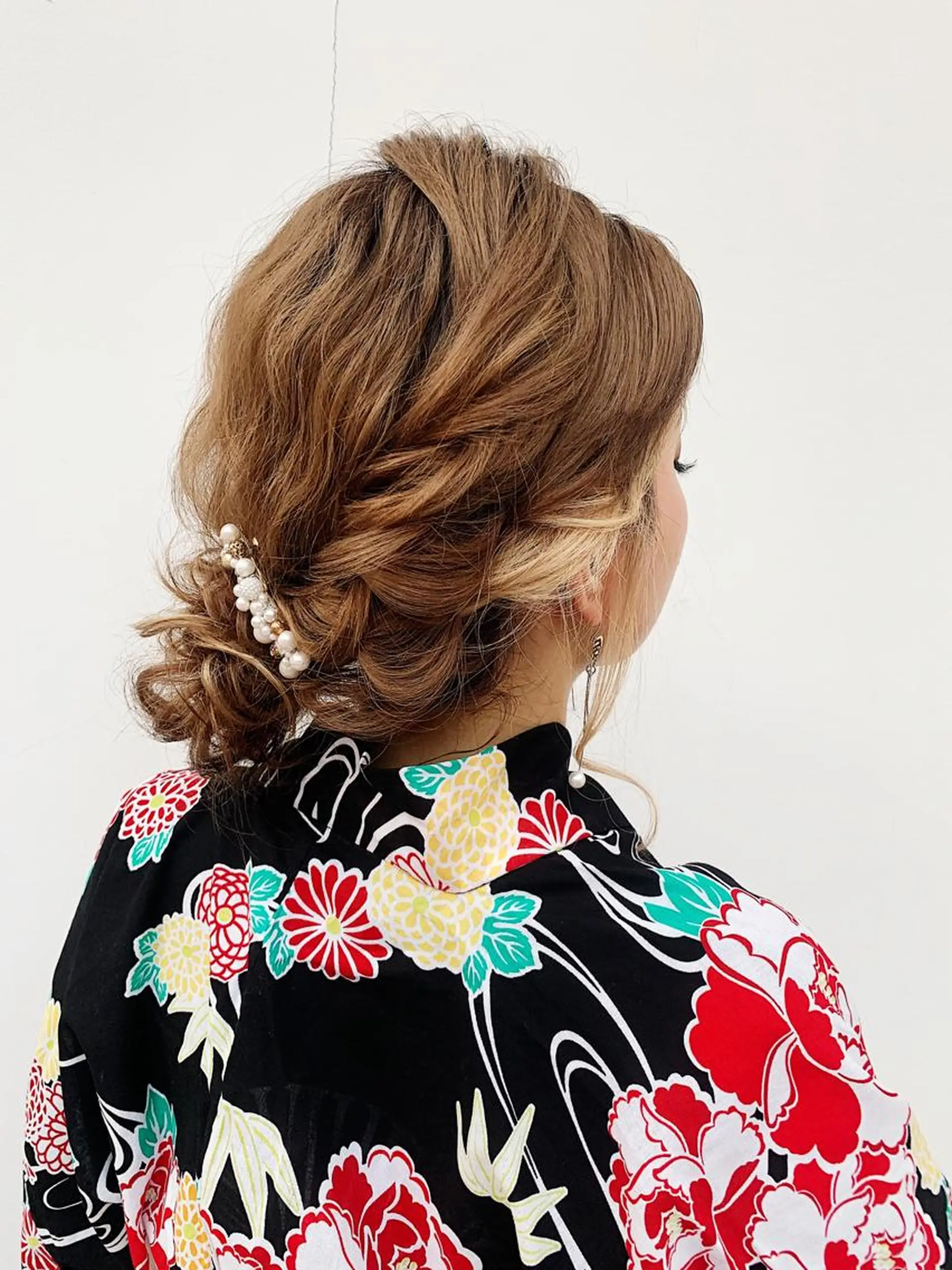 ミディアム 卒業式のヘアスタイル 京都最安価エクステ muuka🦋のヘアスタイル