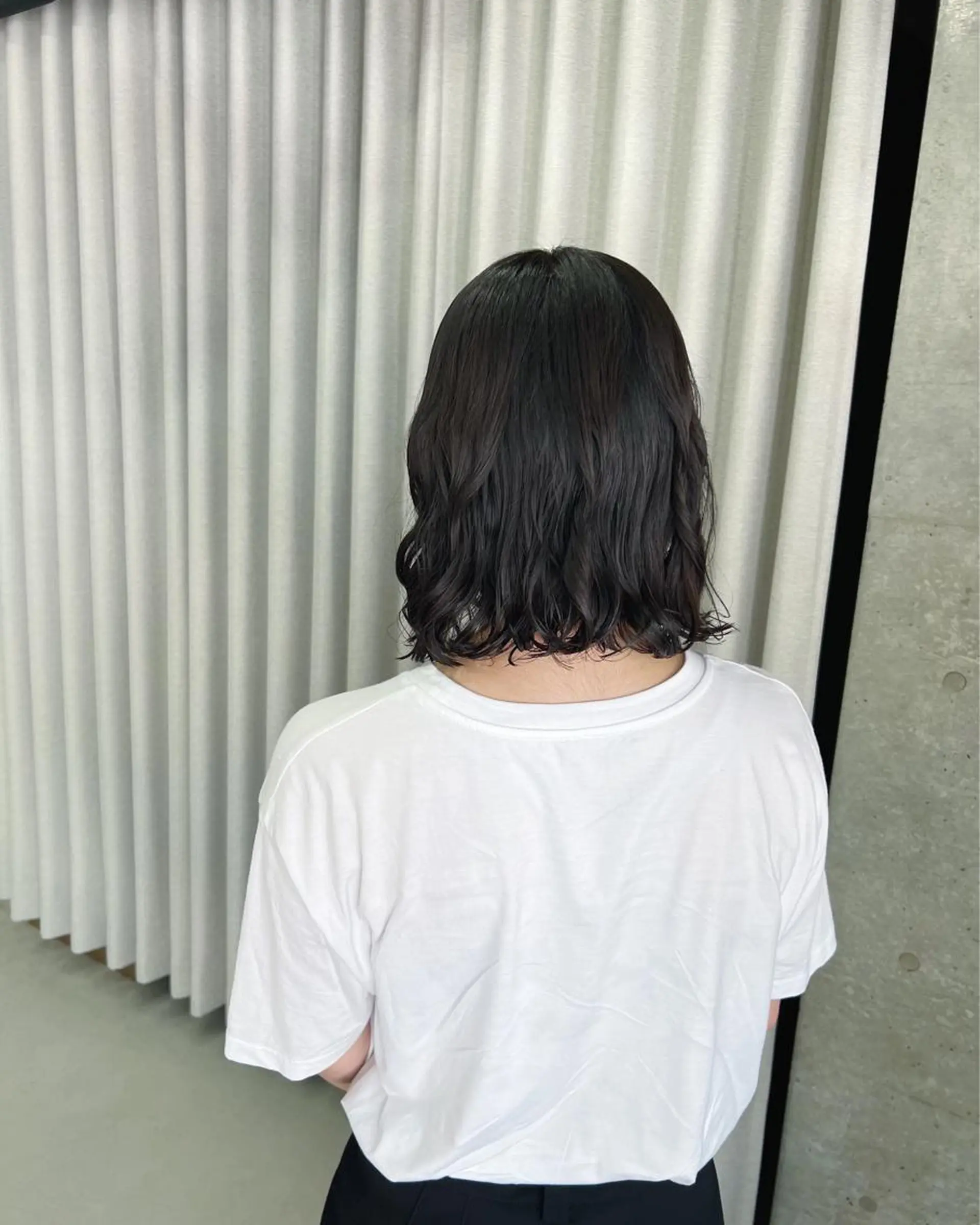 パーマ ボブパーマコテ巻き風 パーマNo1深江秀平のヘアスタイル