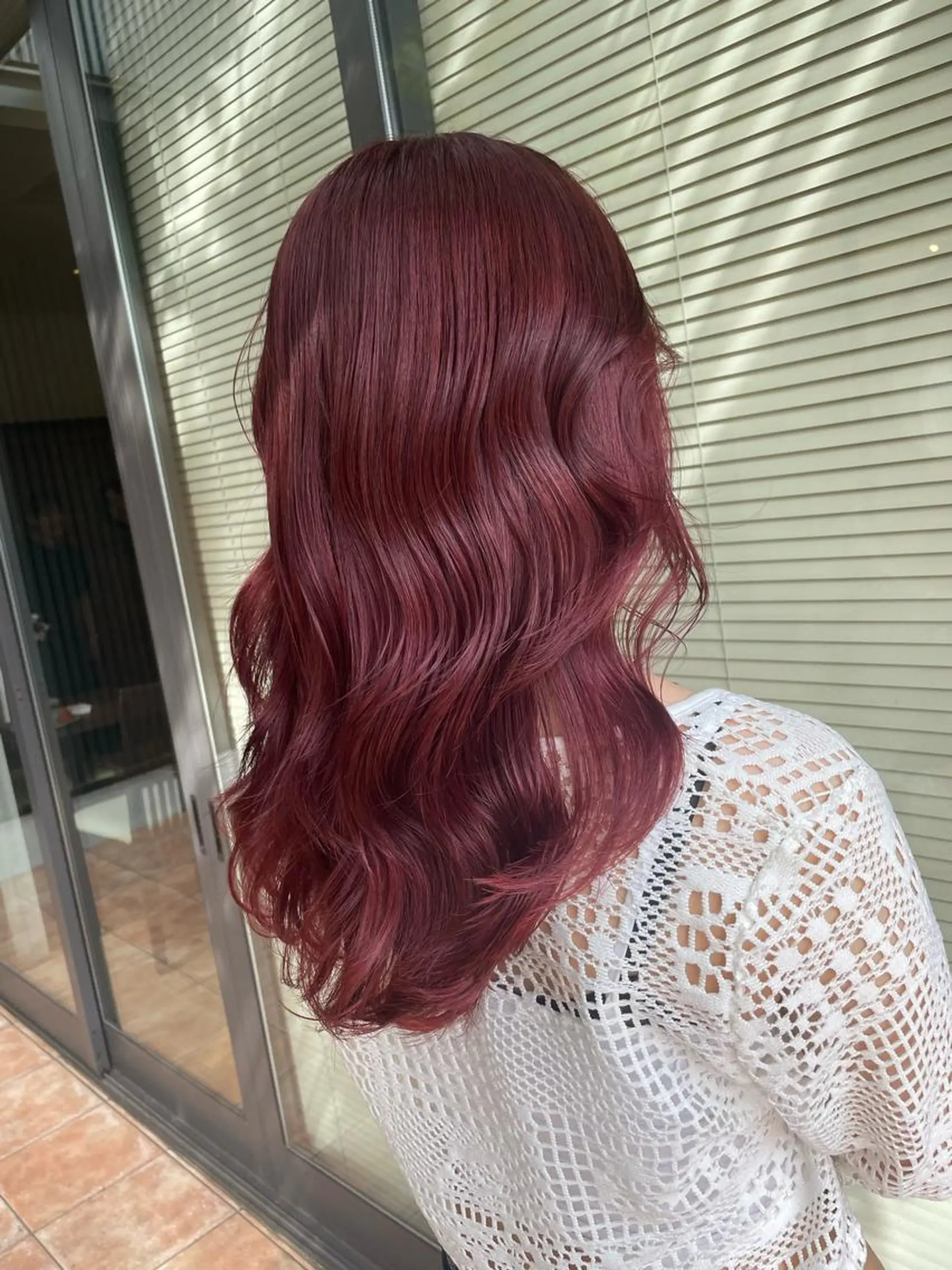 ミディアム カラー ピンクカラー ブリーチ👩‍🦳/ ‪✂︎MANAMIのヘアスタイル