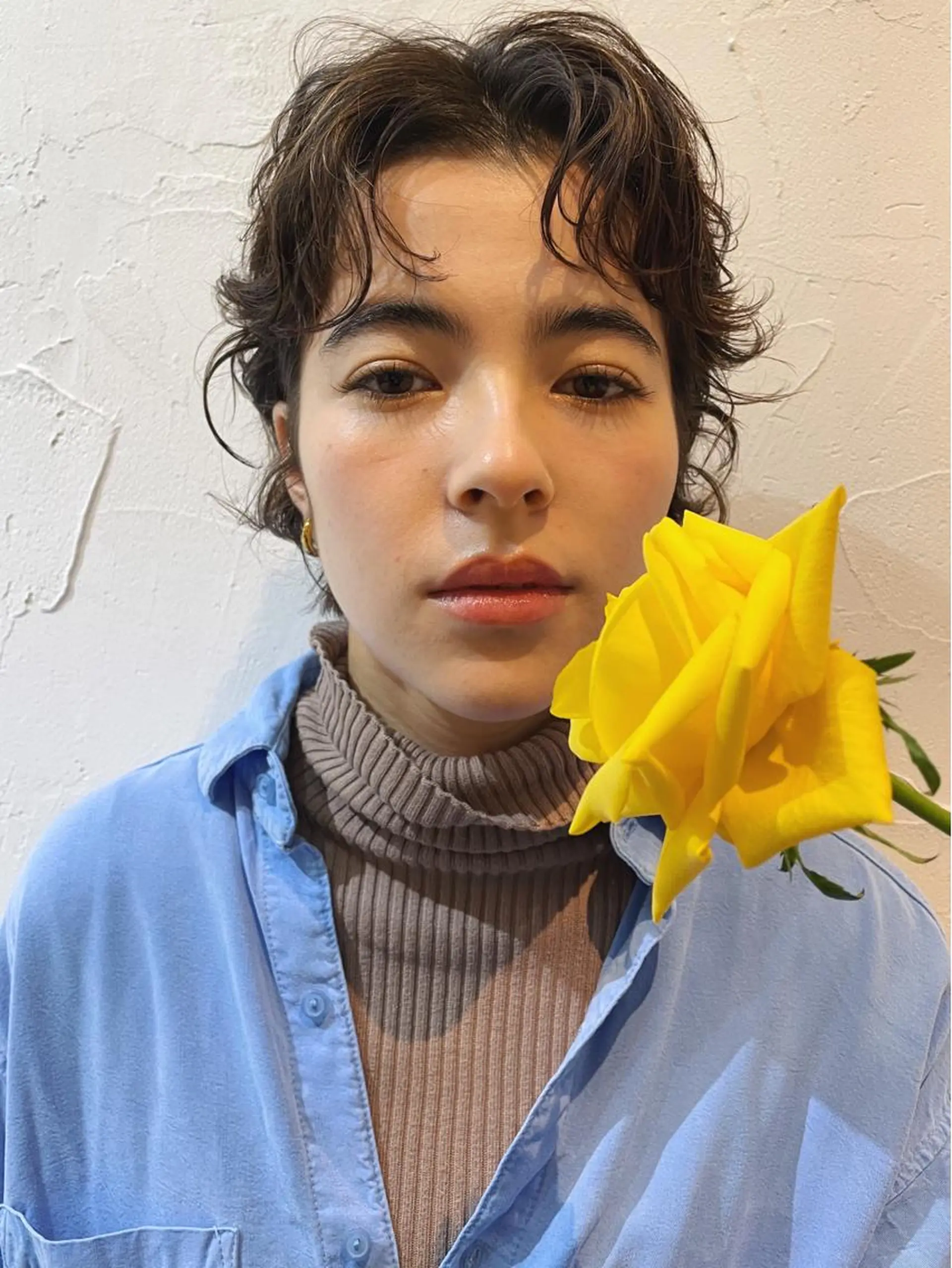 ショート カラー パーマ 高橋 愛美のヘアスタイル