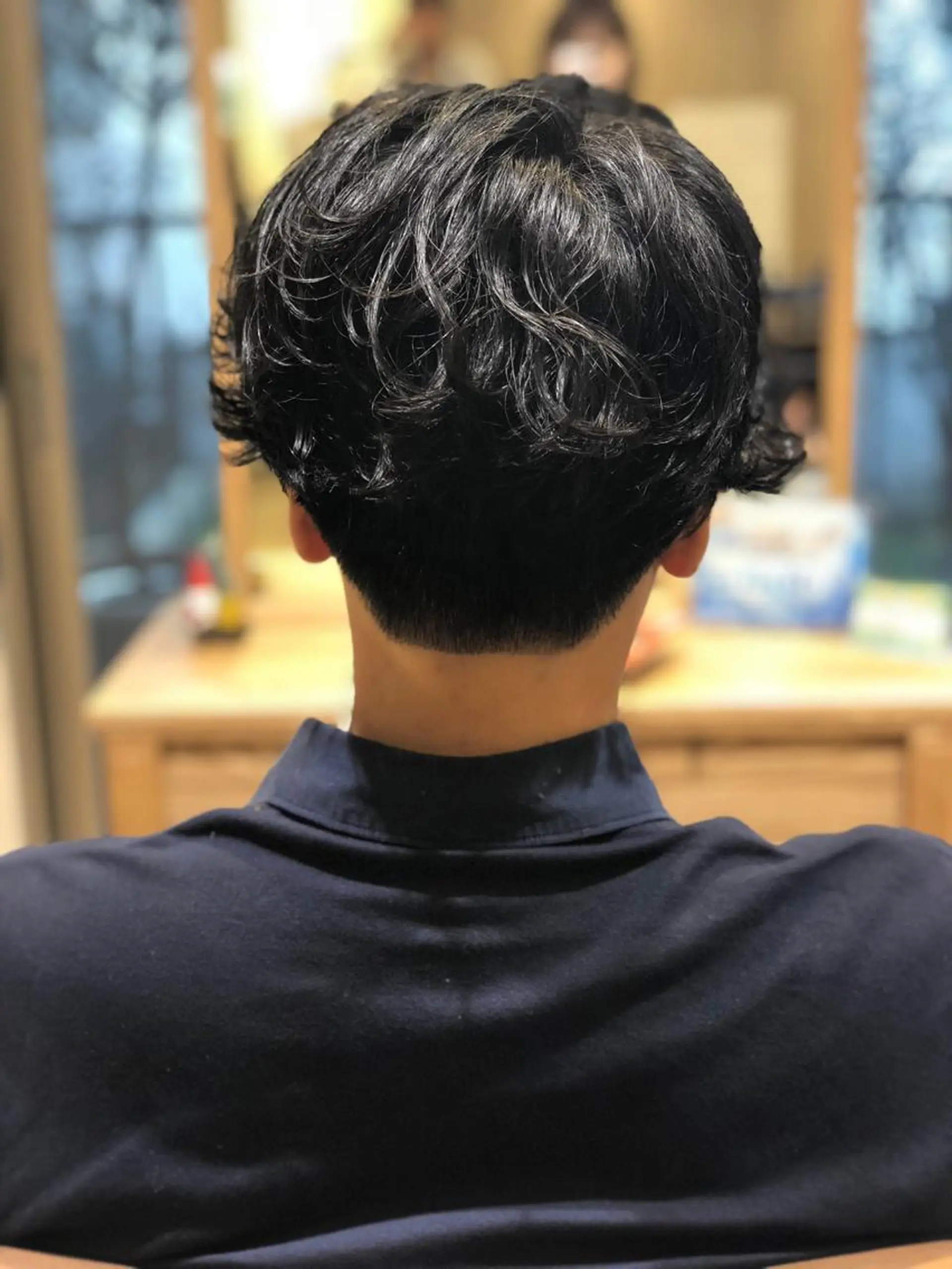 パーマ メンズ 佐川 友里のヘアスタイル