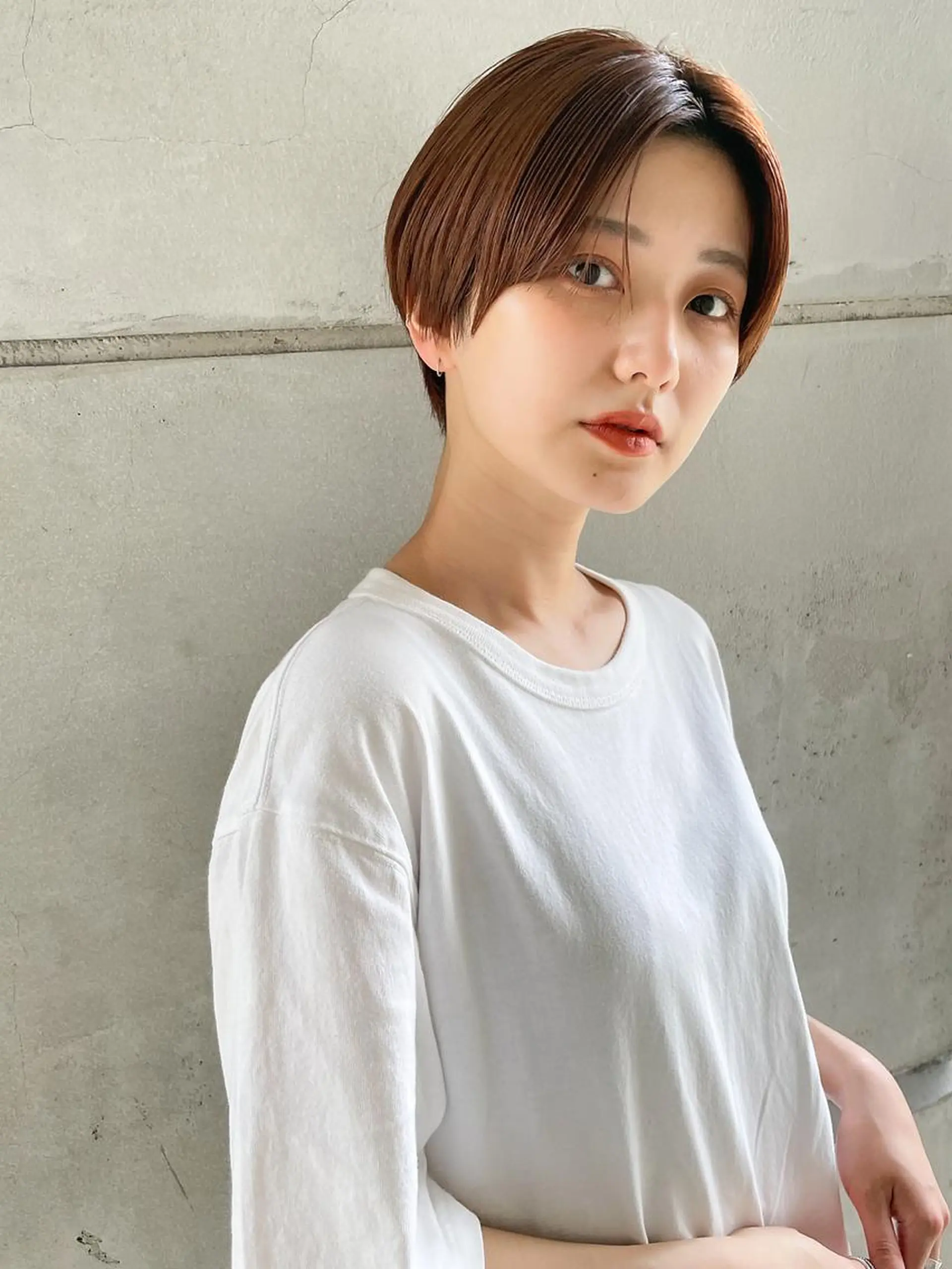 ショート カラー 一ノ瀬 暁のヘアスタイル