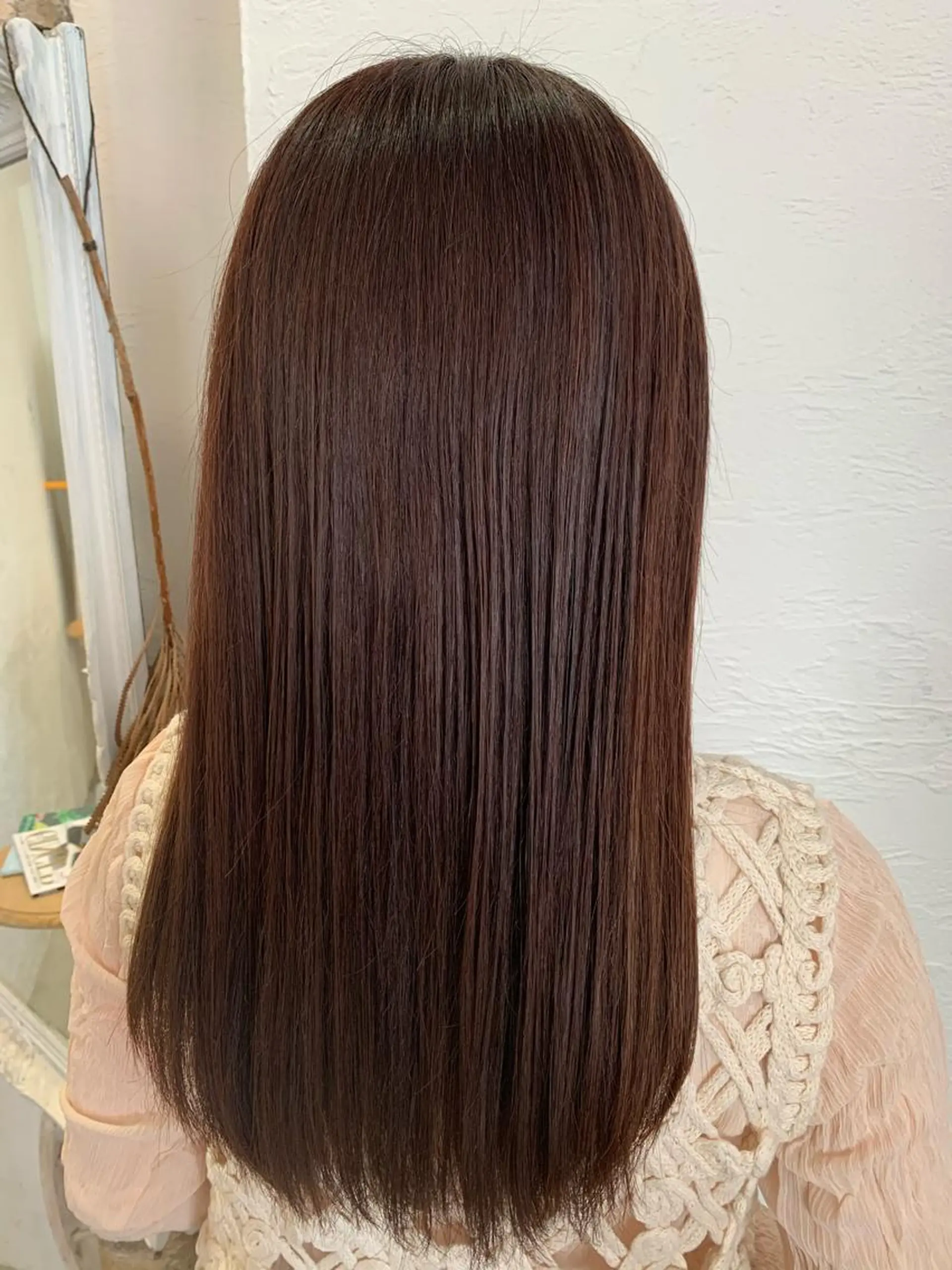 ロング カラー カット ヘアカラー fio マナミのヘアスタイル