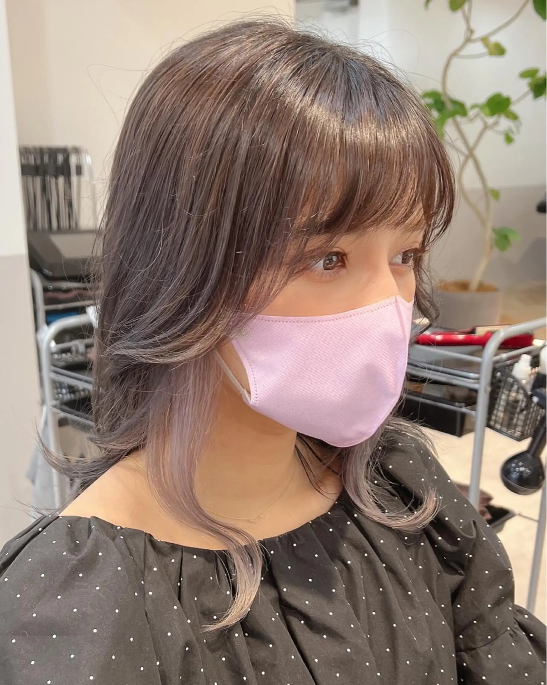 ミディアム 夏山 秀憲のヘアスタイル