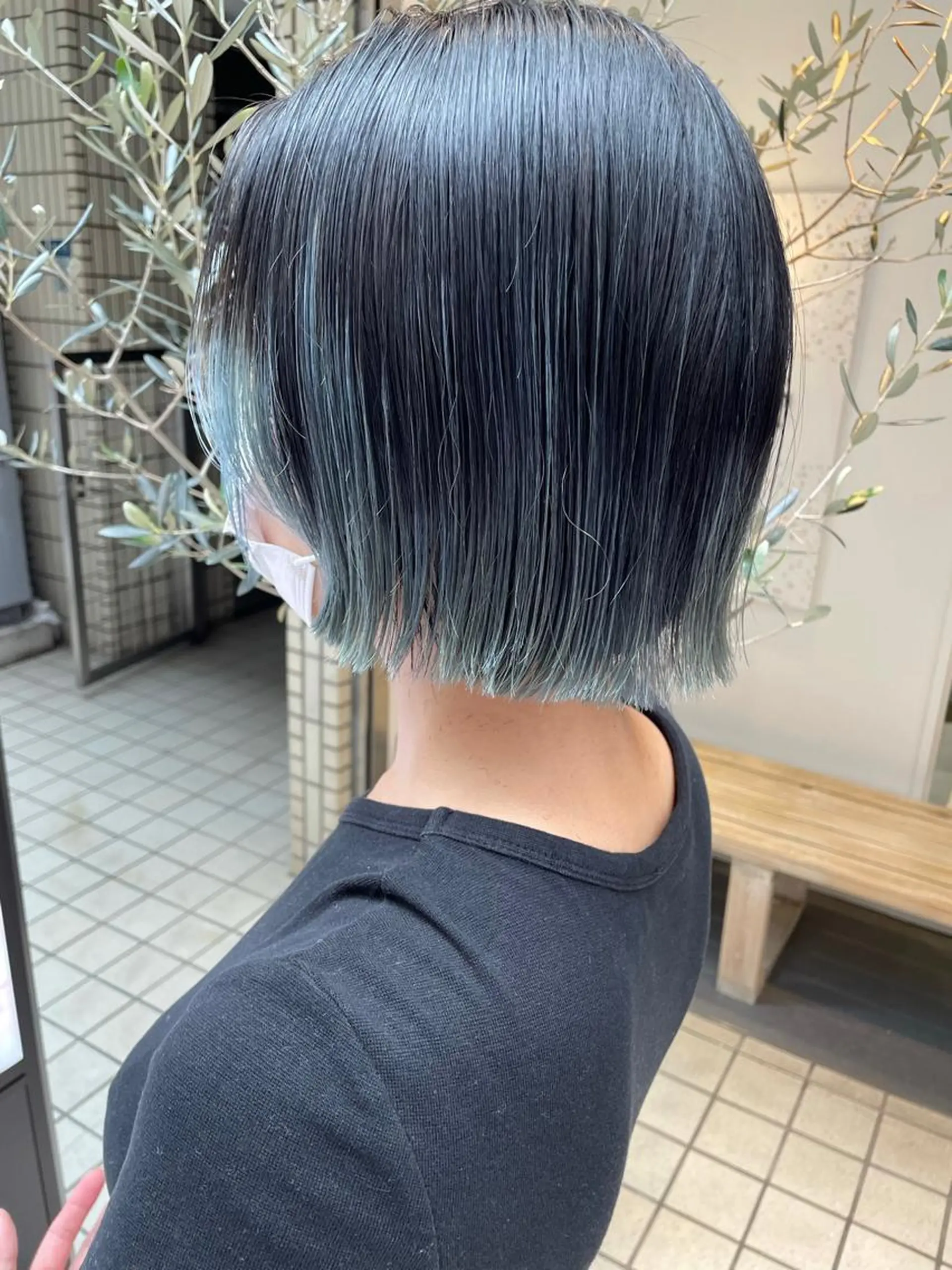 ショート カラーモデル募集中 美容室ハピスのヘアスタイル