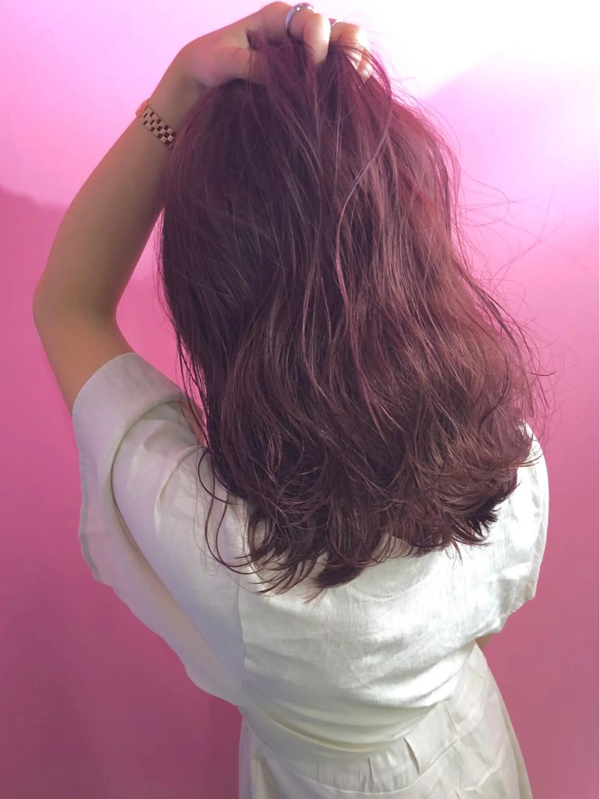 ミディアム カラー カット ヘアカラー トリートメント _WHITE高槻所属・_WHITE高槻店 yusukeのヘアスタイル