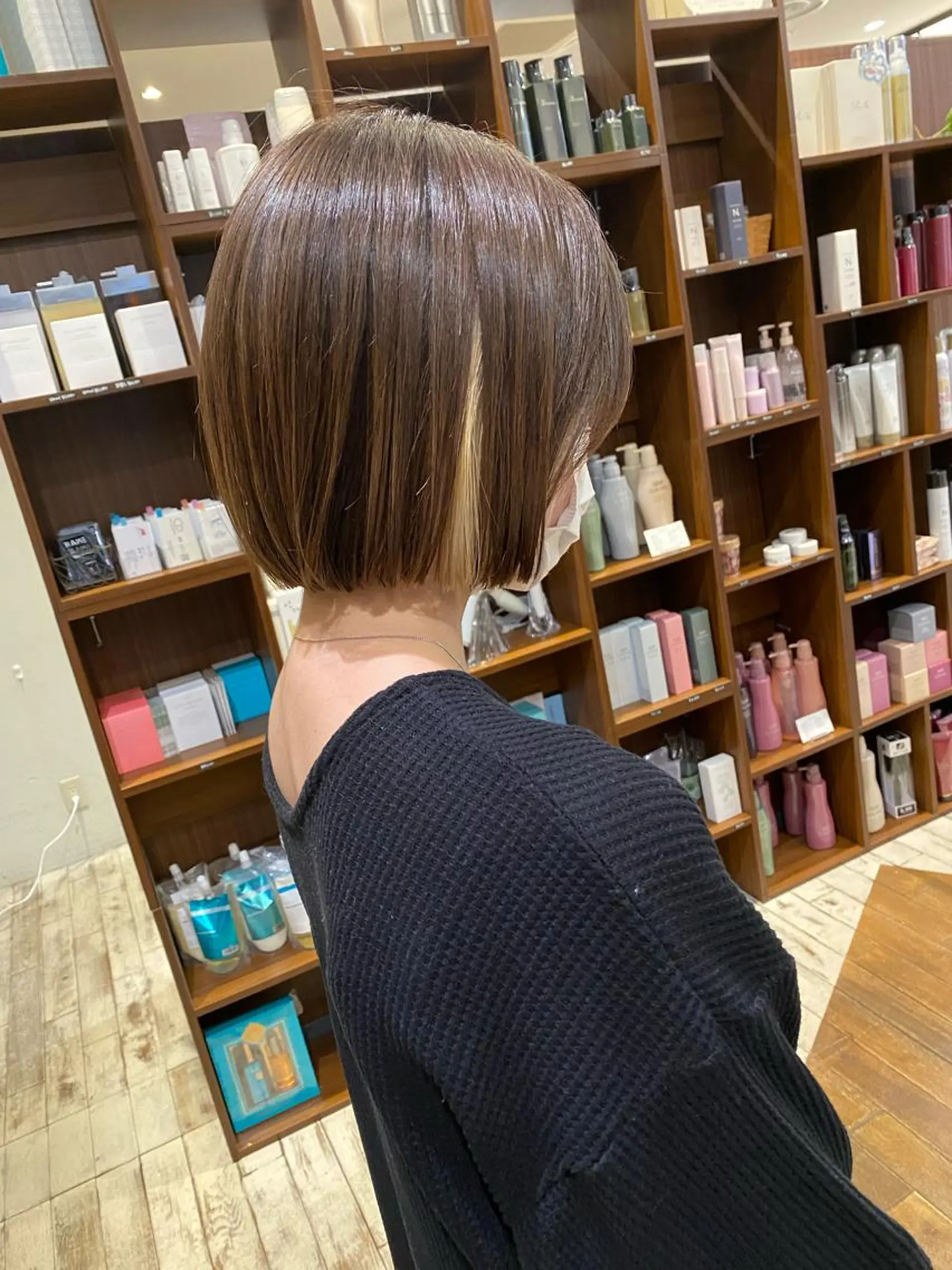 ショート ボブ 栗原 瑞稀のヘアスタイル
