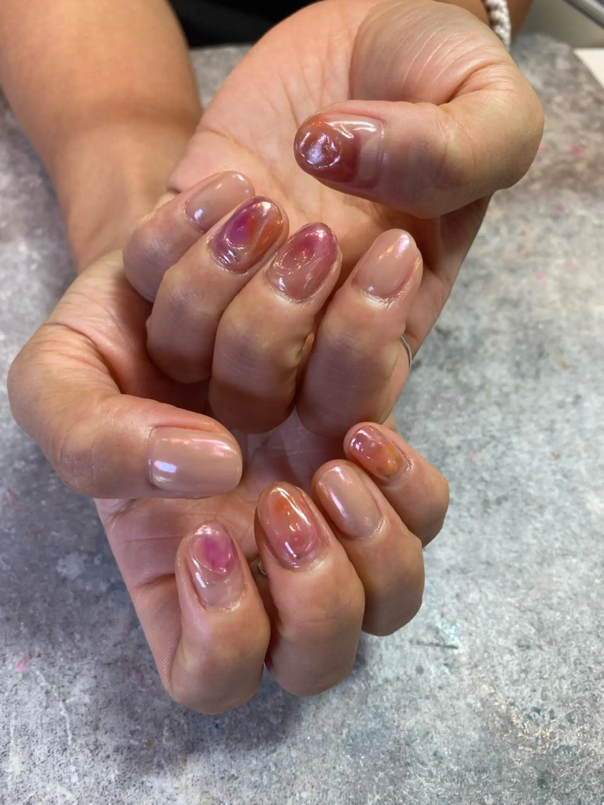 ネイル ハンドネイル 【LINON】 airiのネイルデザイン