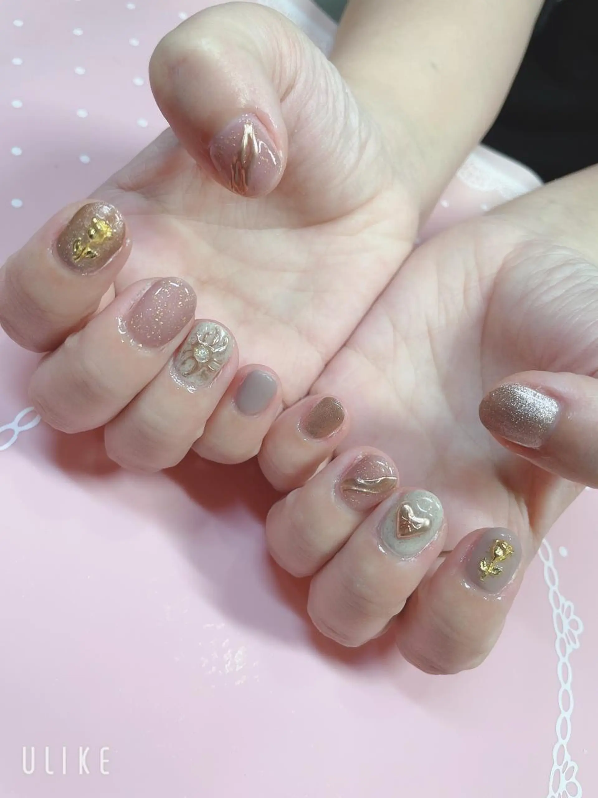 ショート ネイル 《LB》ラブリエ Nail&eyeのマツエク・マツパデザイン