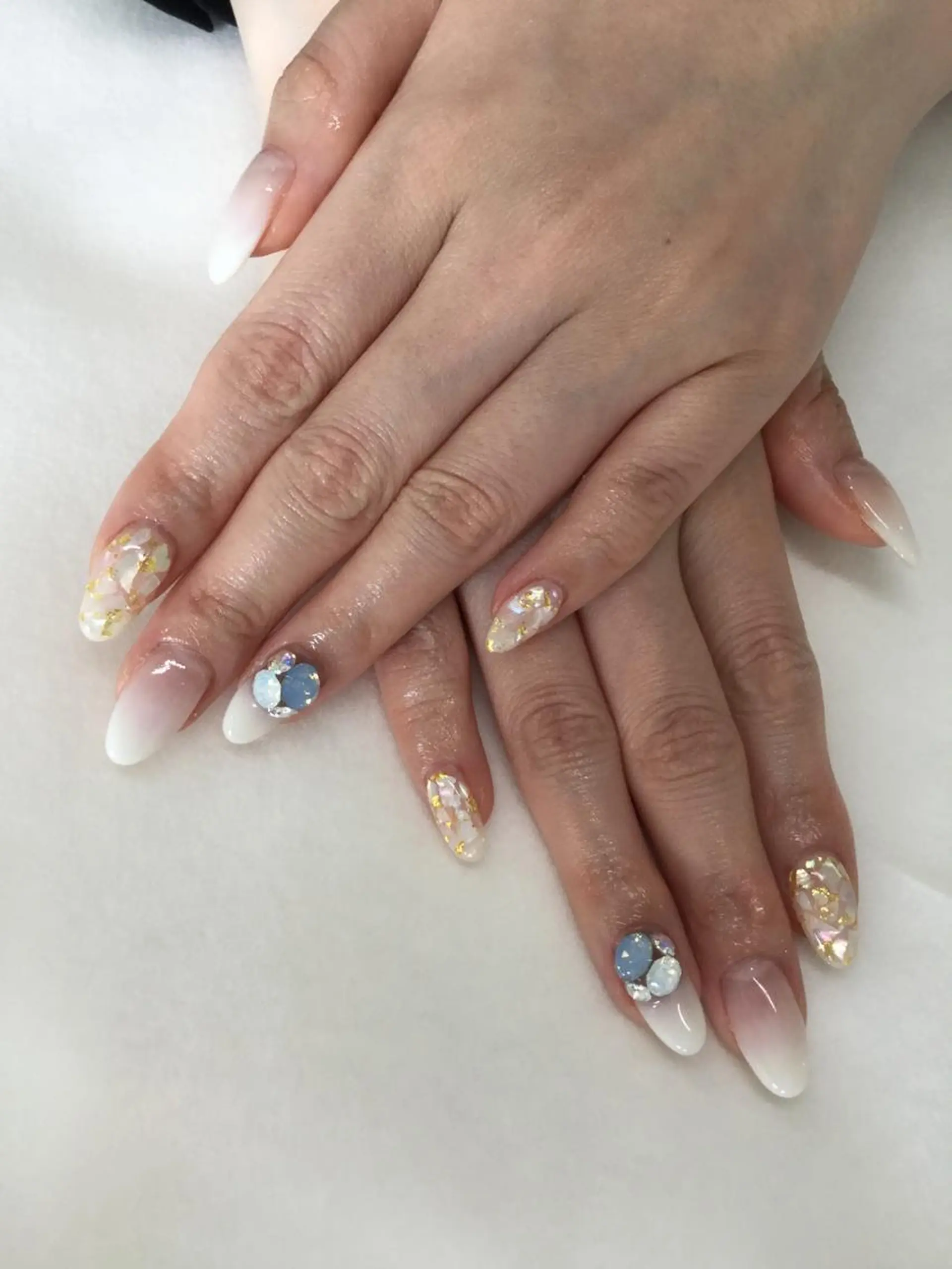 ネイル ハンドネイル 💎🐰 saki. m 🐰💎のネイルデザイン