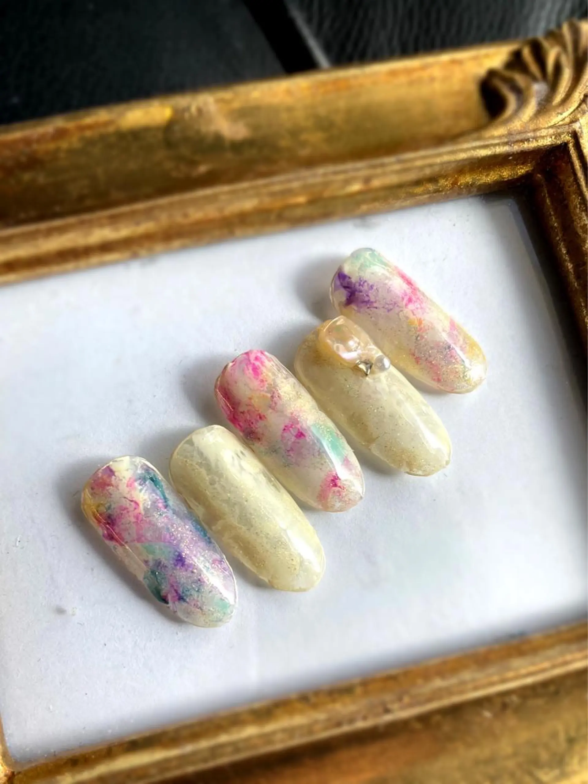 ネイル arm in arm ︎✿Yamamotoのマツエク・マツパデザイン