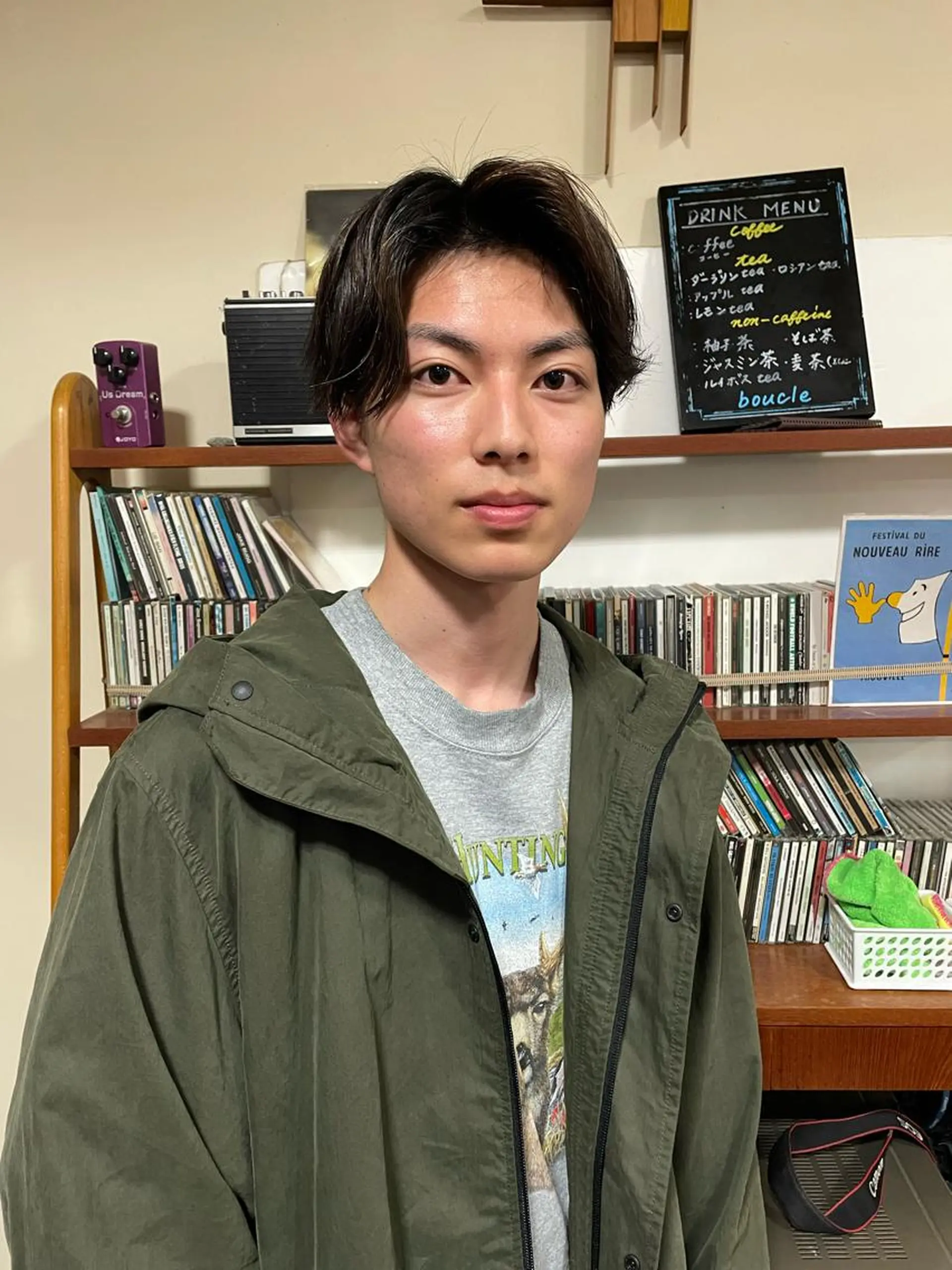 ショート カラー メンズ 浅岡 昭汰のヘアスタイル