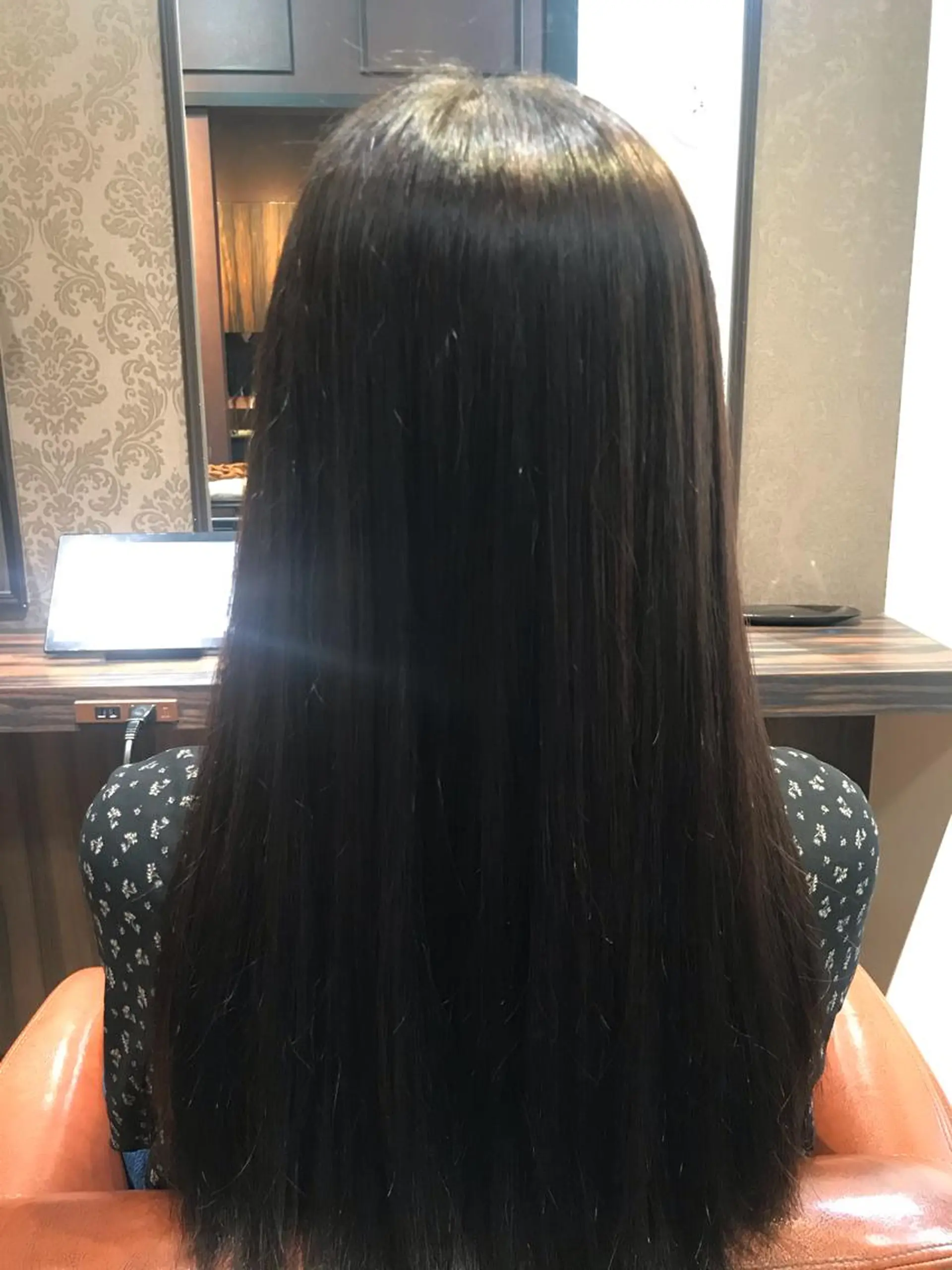 ロング 縮毛矯正 artehair 新小岩のマツエク・マツパデザイン